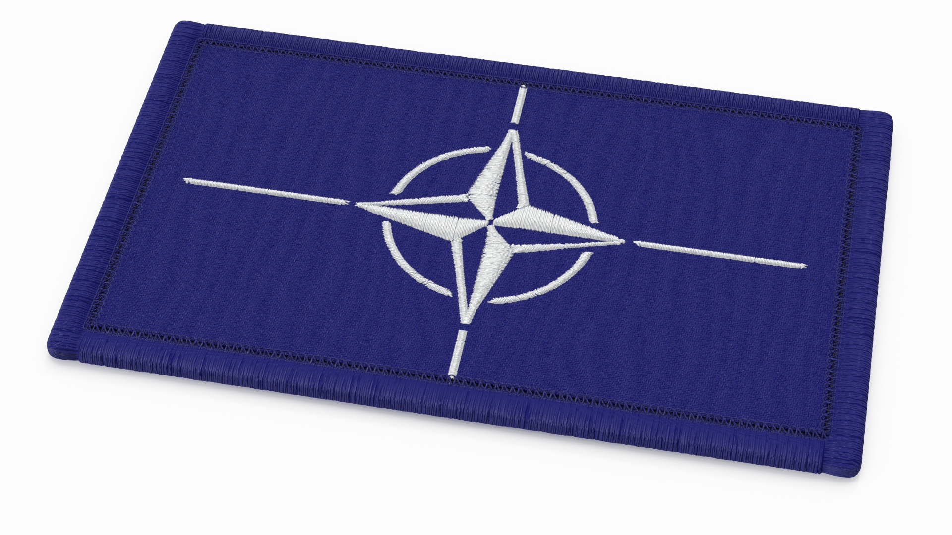 3D model NATO Flag Patch