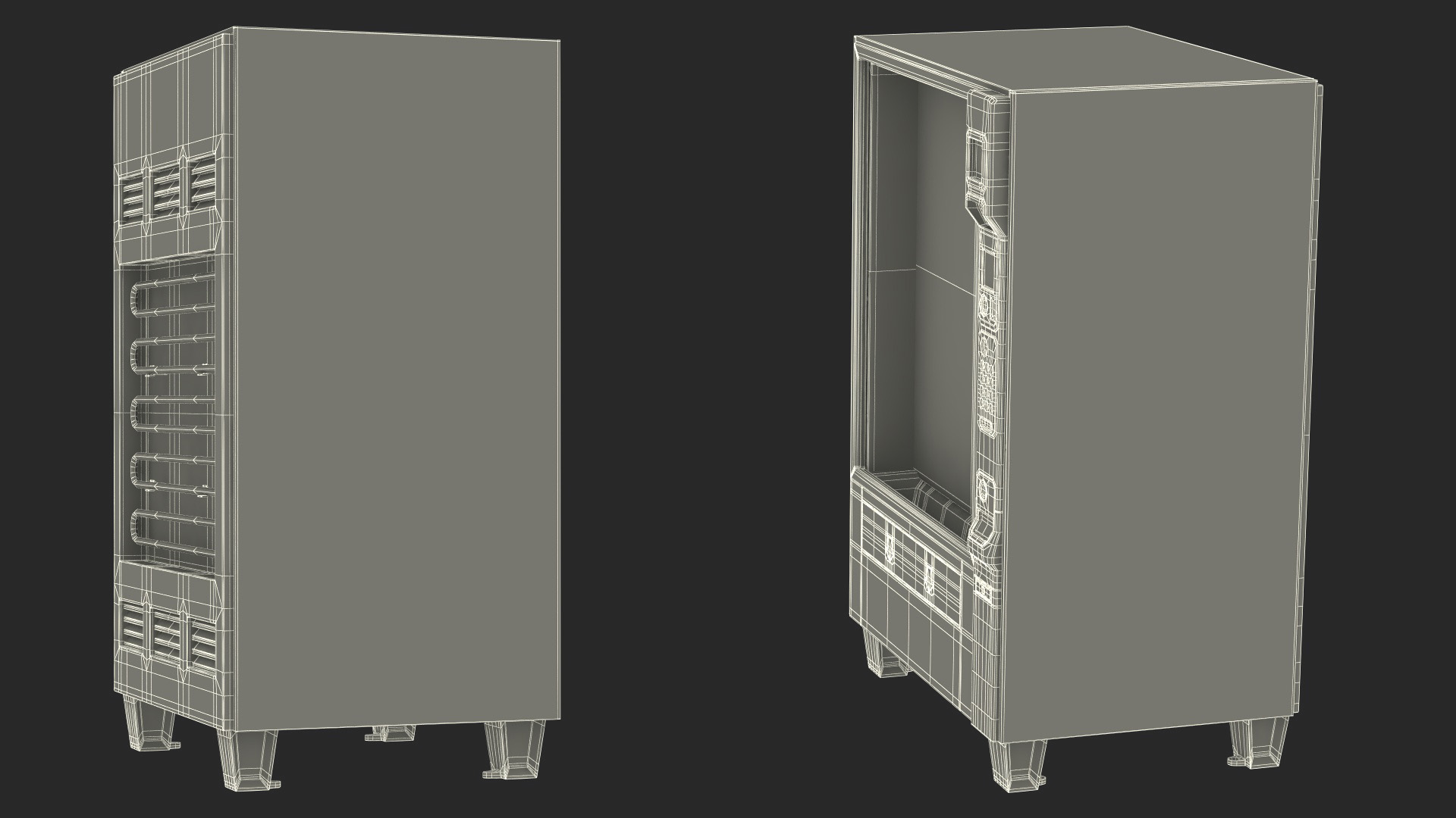 3D model All Snack Vending Machine