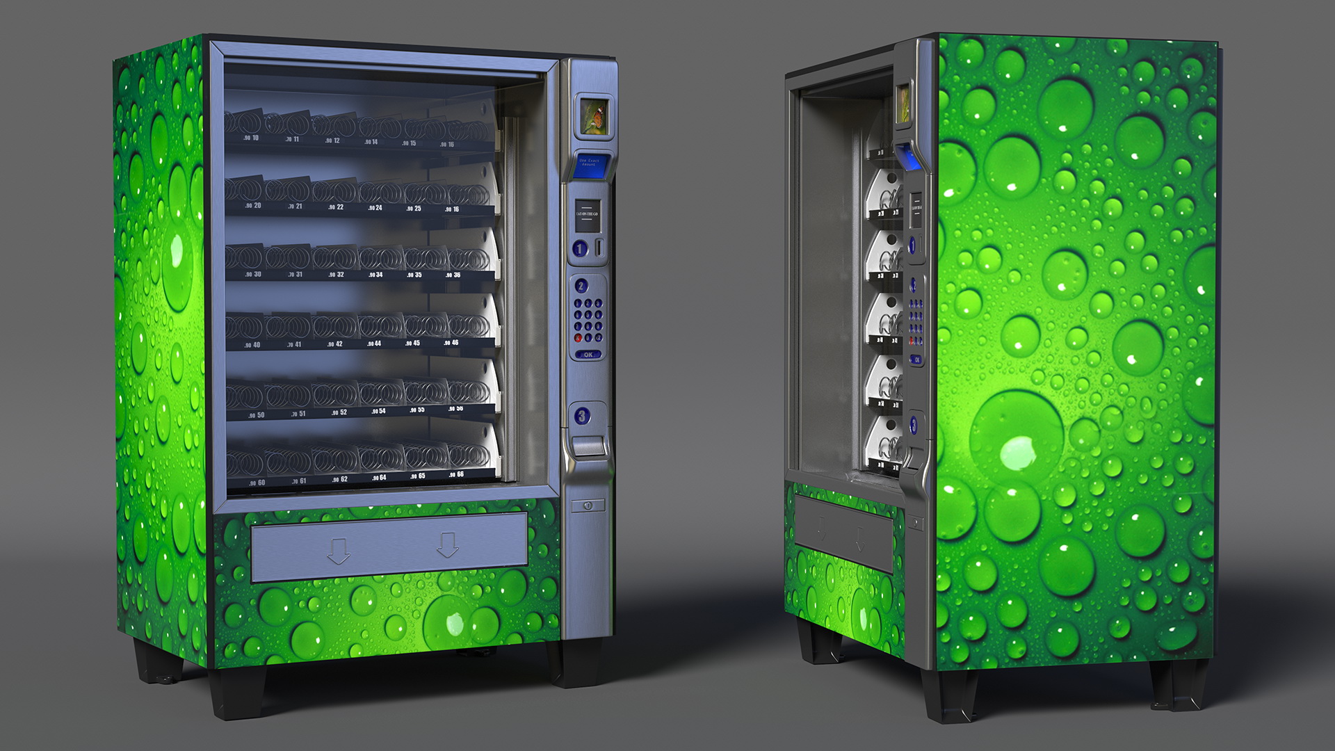 3D model All Snack Vending Machine