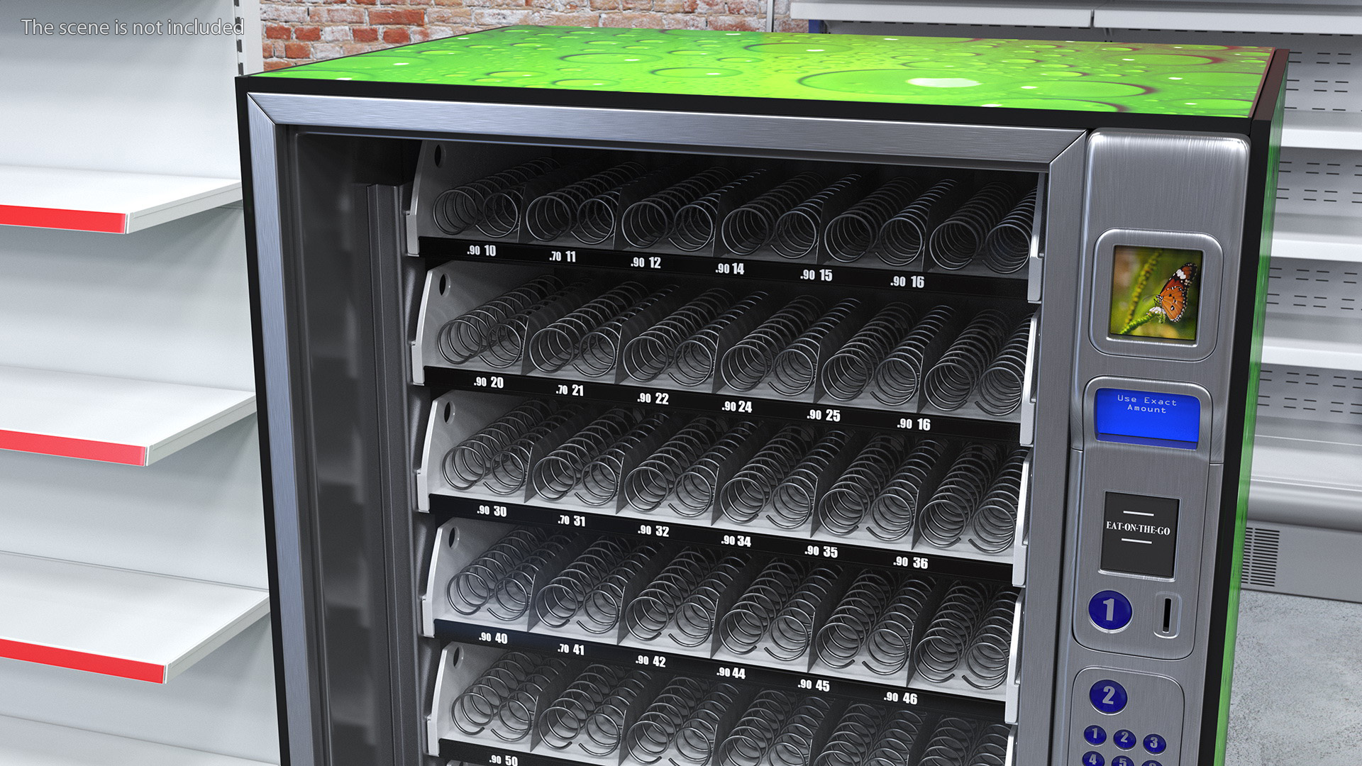 3D model All Snack Vending Machine