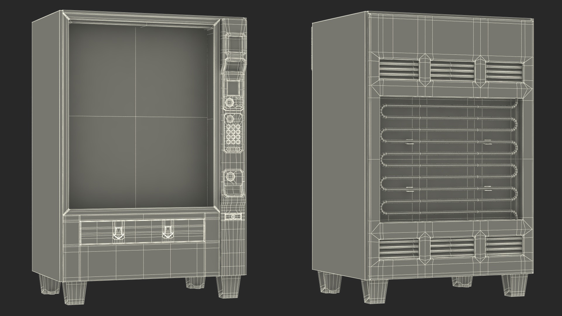 3D model All Snack Vending Machine