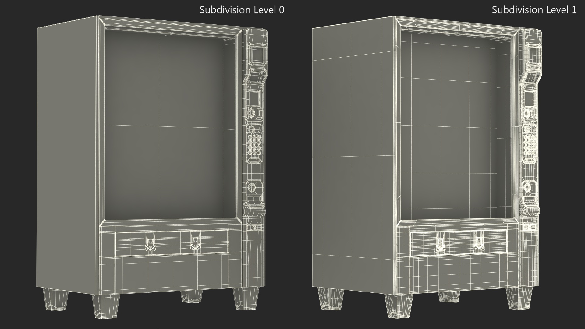 3D model All Snack Vending Machine