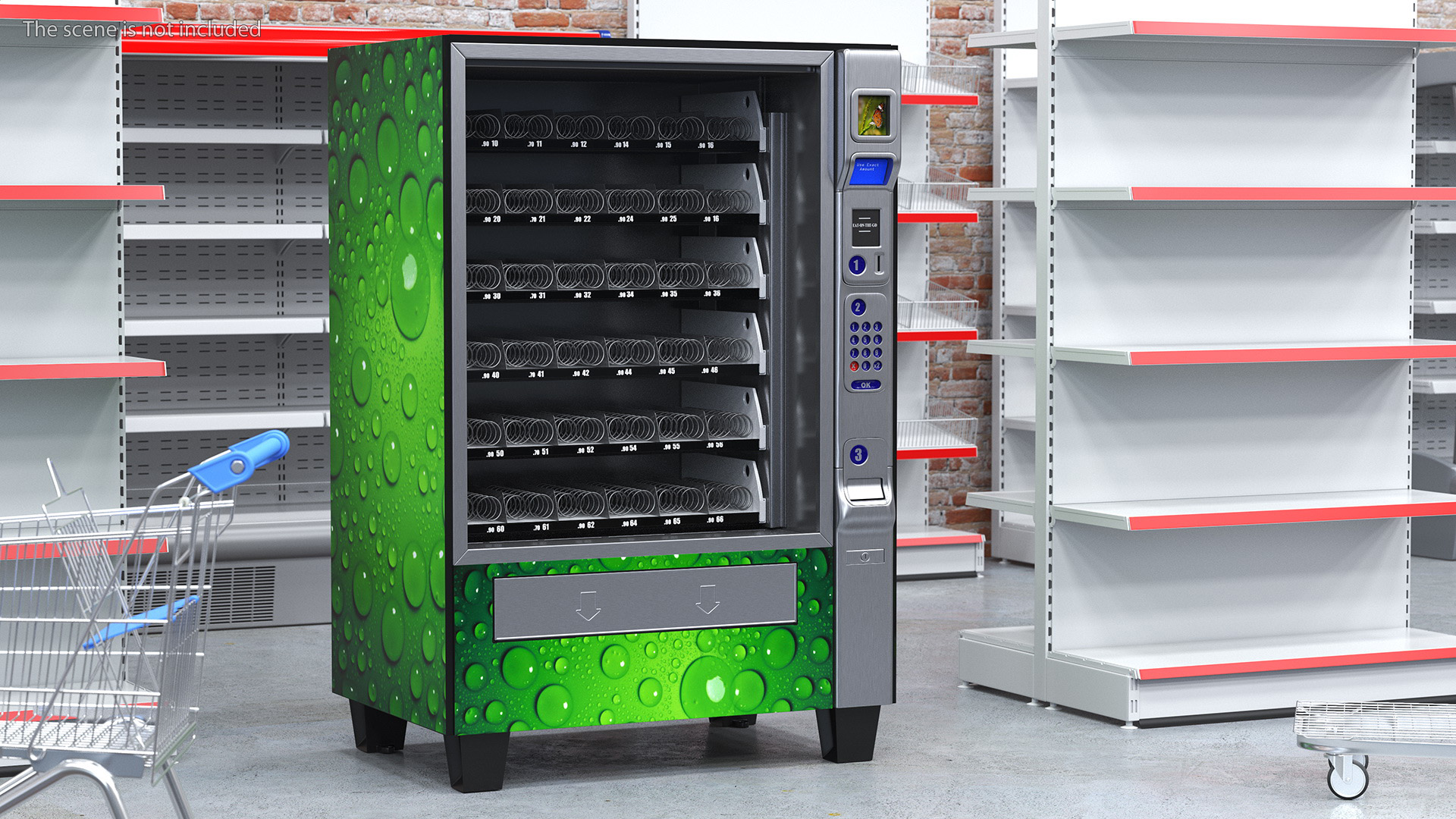 3D model All Snack Vending Machine