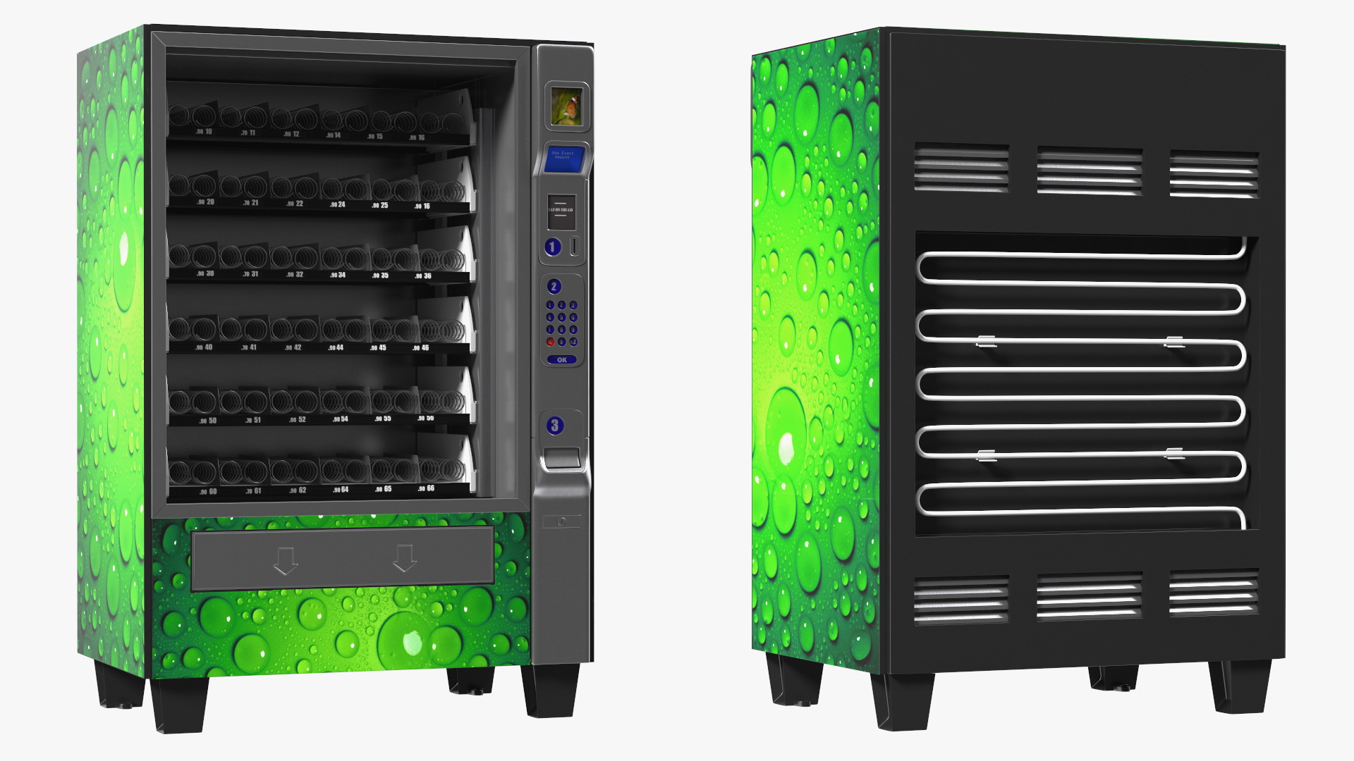 3D model All Snack Vending Machine