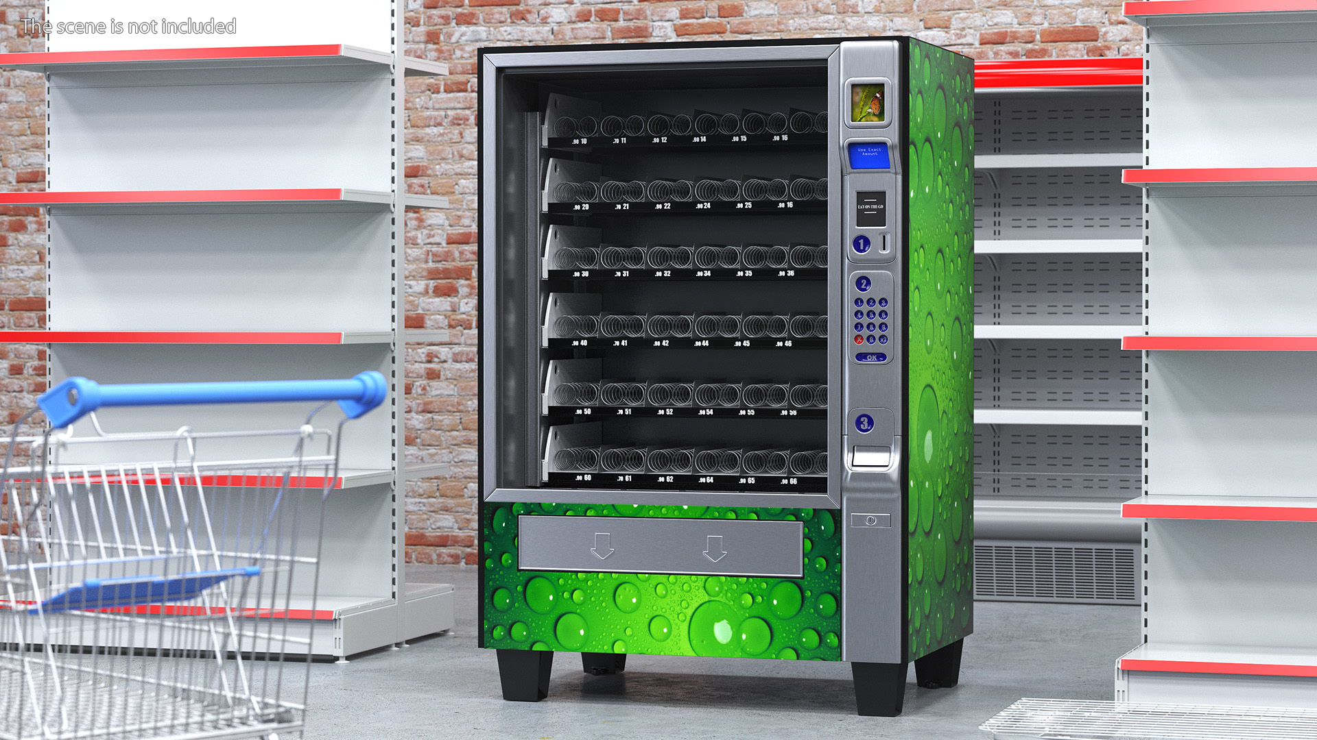 3D model All Snack Vending Machine