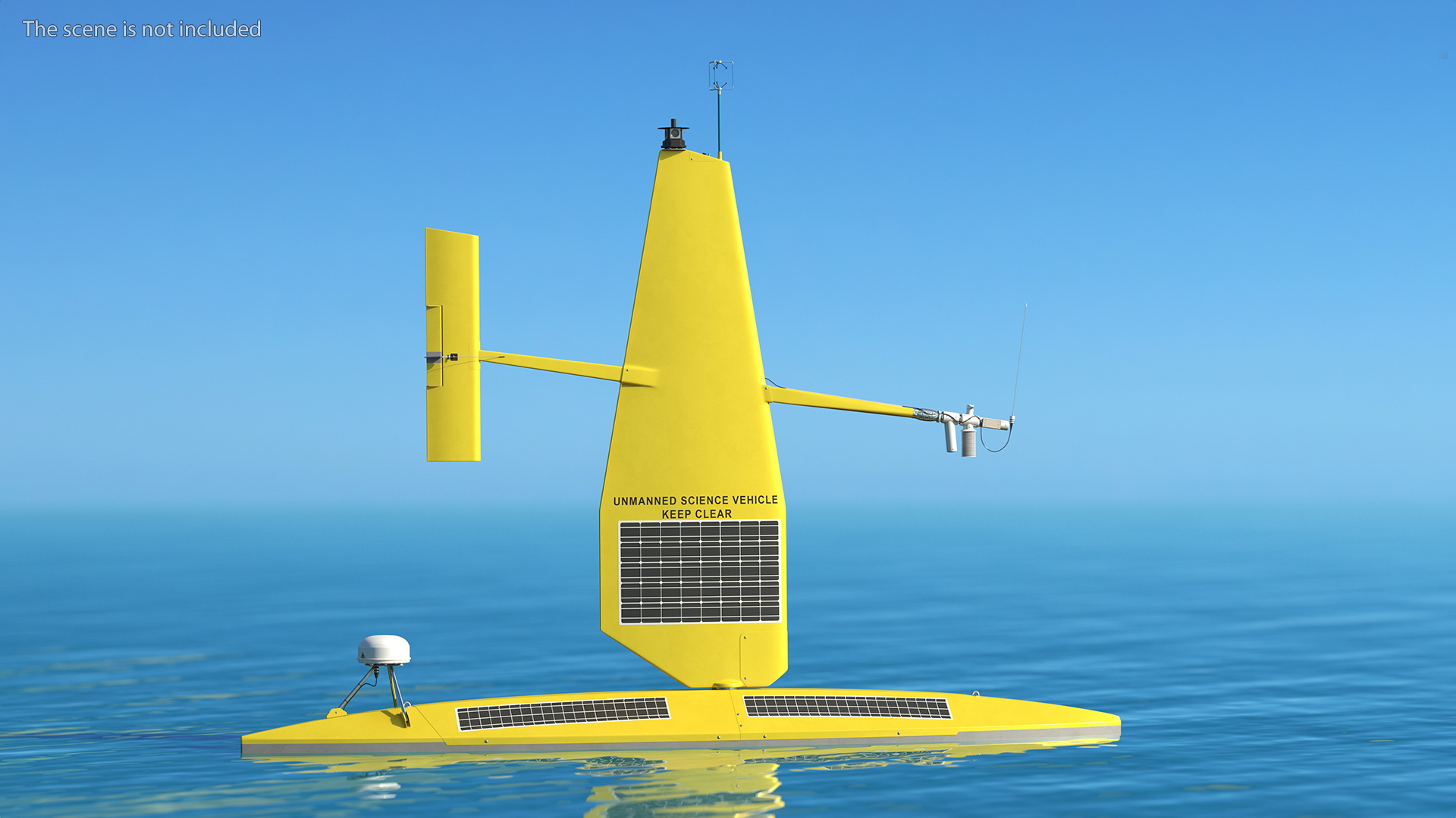 Uncrewed Surface Vehicle 3D model
