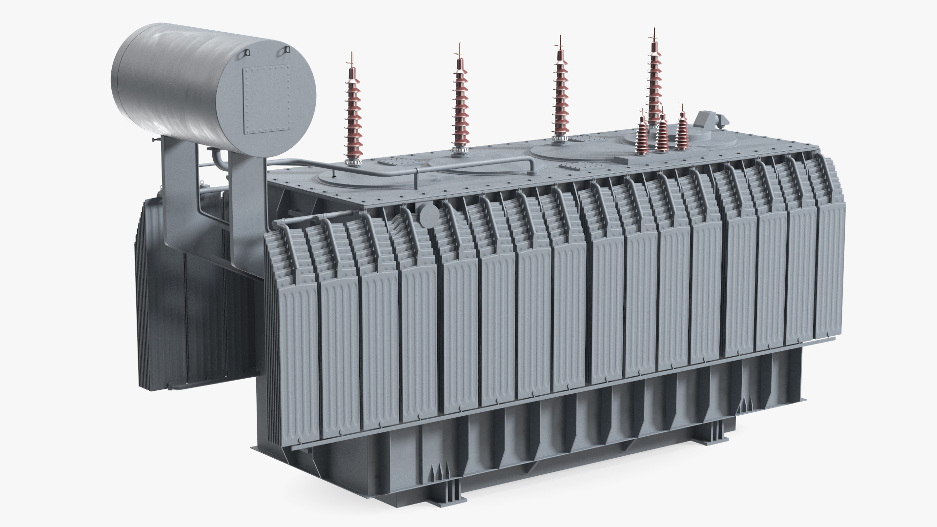 3D Electrical Transformer Inner Construction