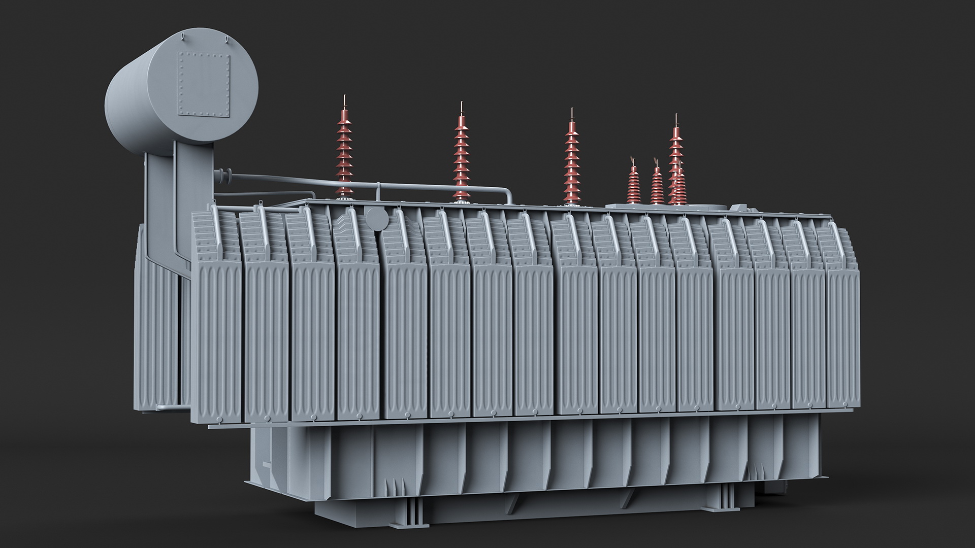 3D Electrical Transformer Inner Construction