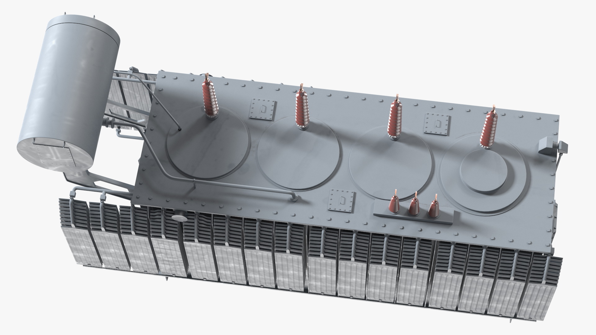 3D Electrical Transformer Inner Construction