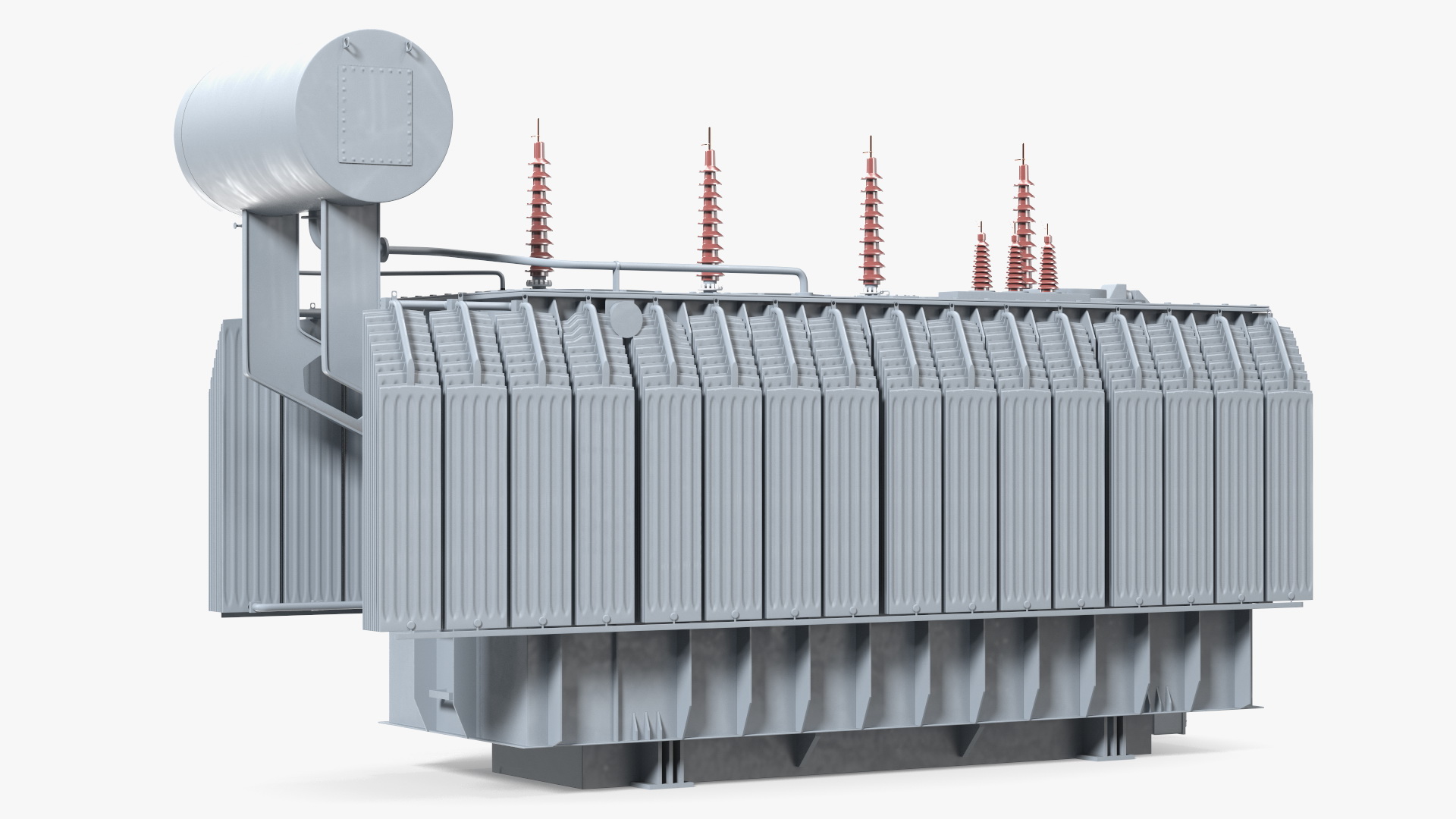 3D Electrical Transformer Inner Construction