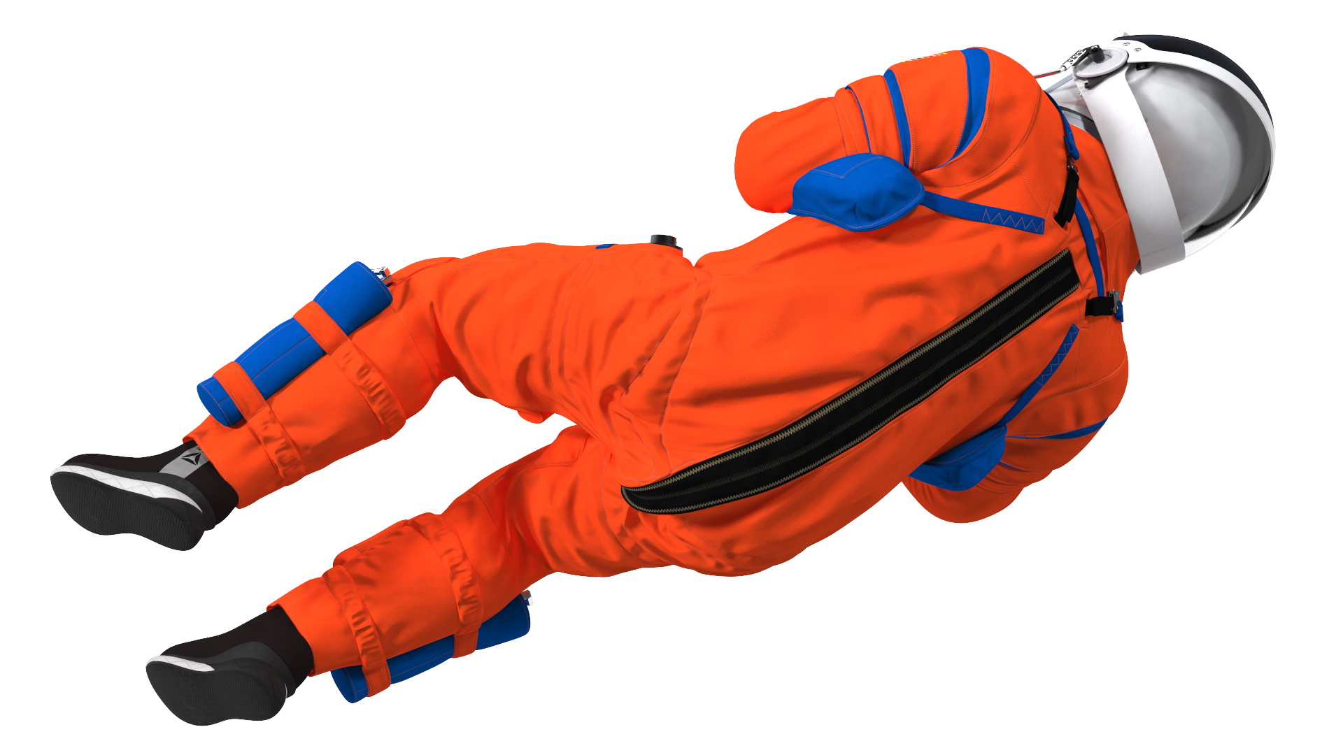 3D NASA Astronauts Train in the Microgravity Simulator