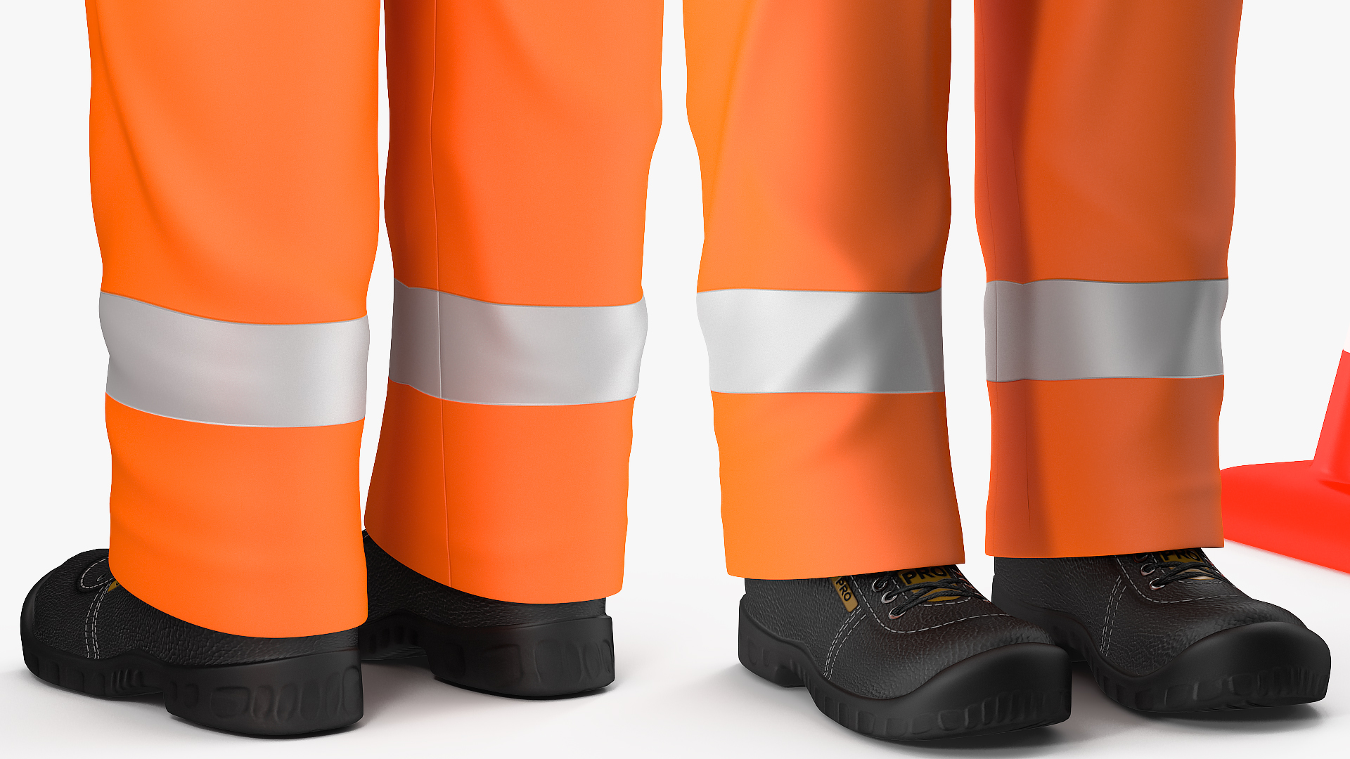 Road Worker Clothes 3D model