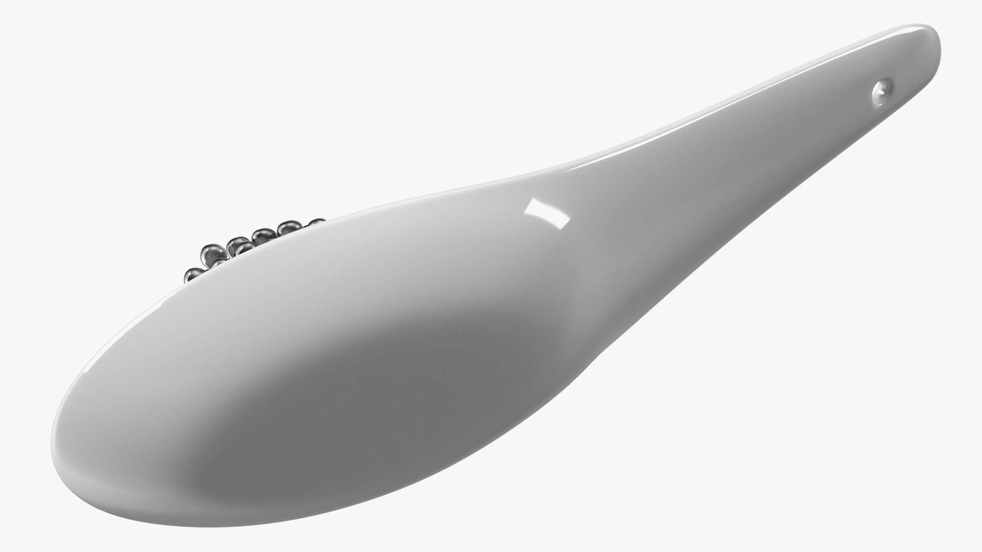 3D Black Caviar Spoon model