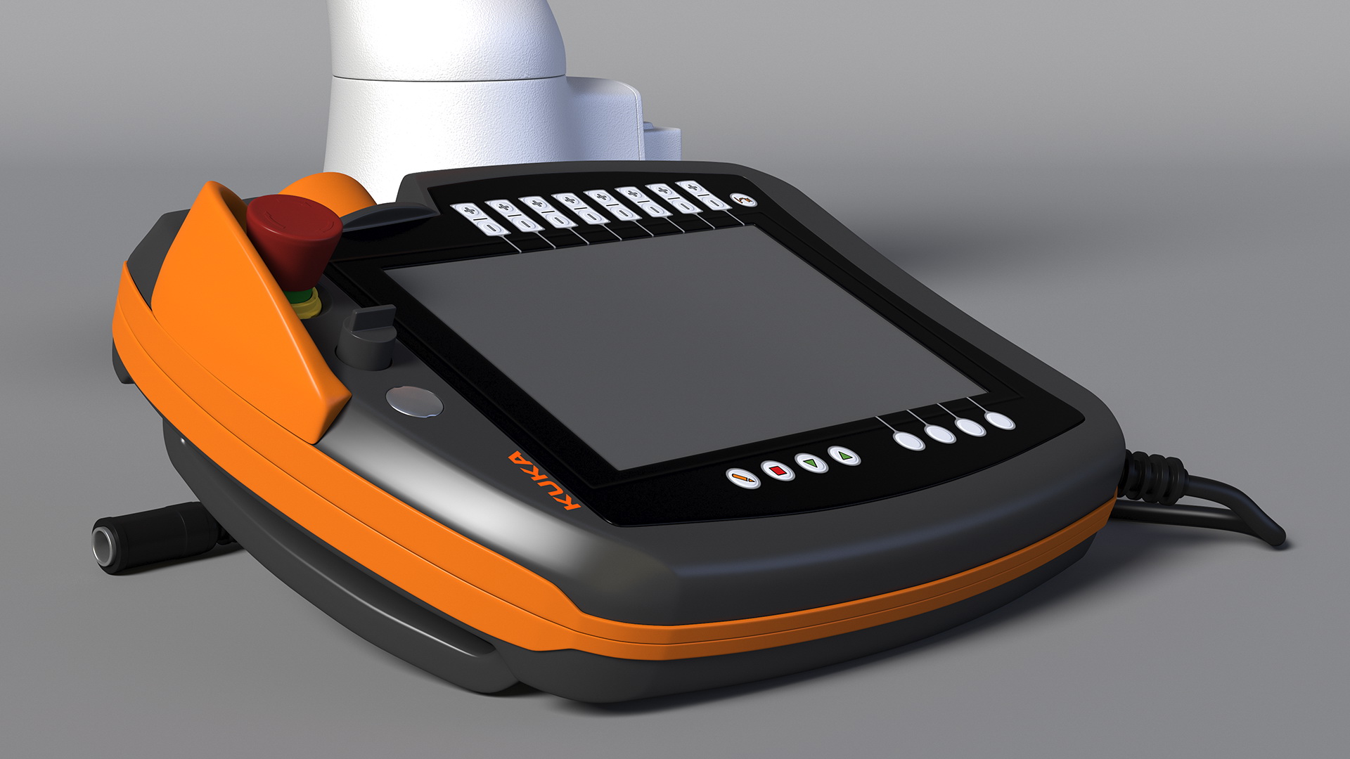 KUKA LBR IIWA High Performance Robotic Arm Rigged 3D model