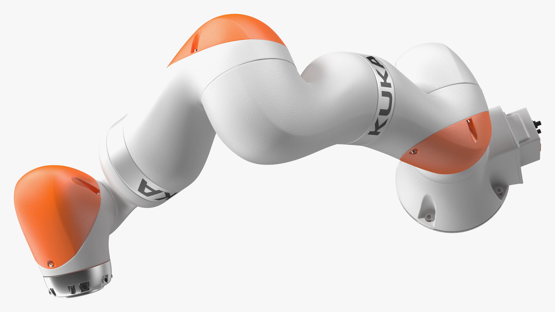 KUKA LBR IIWA High Performance Robotic Arm Rigged 3D model