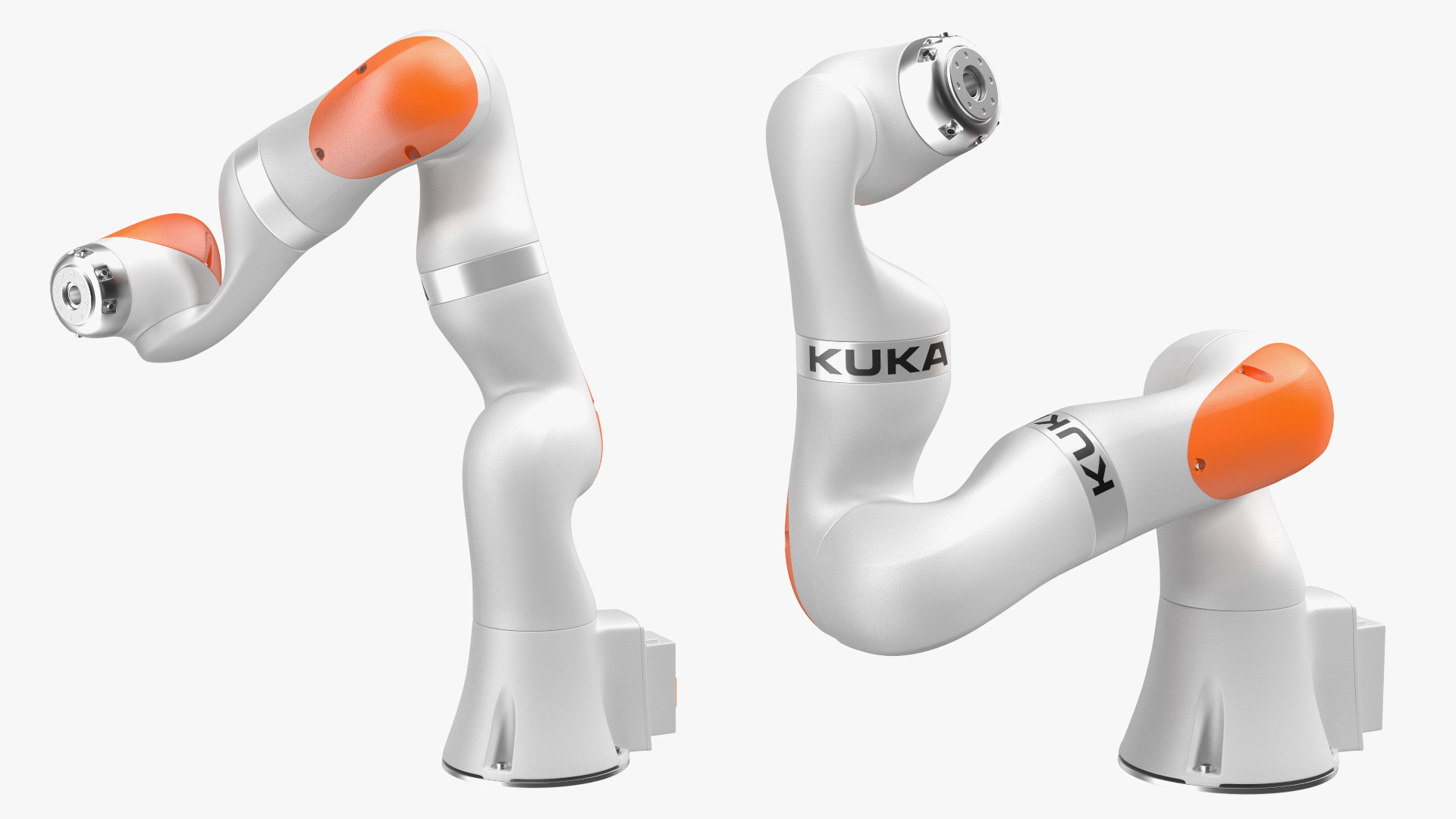 KUKA LBR IIWA High Performance Robotic Arm Rigged 3D model