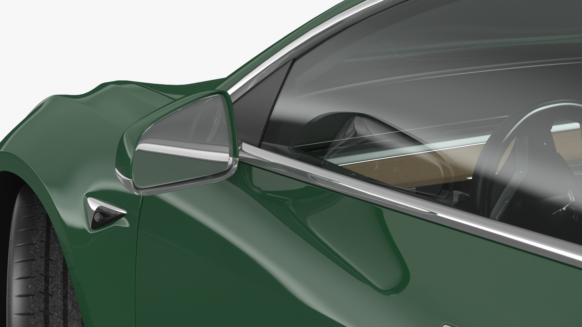 3D Tesla Model 3 Carbon Fiber Sport Package Rigged for Cinema 4D