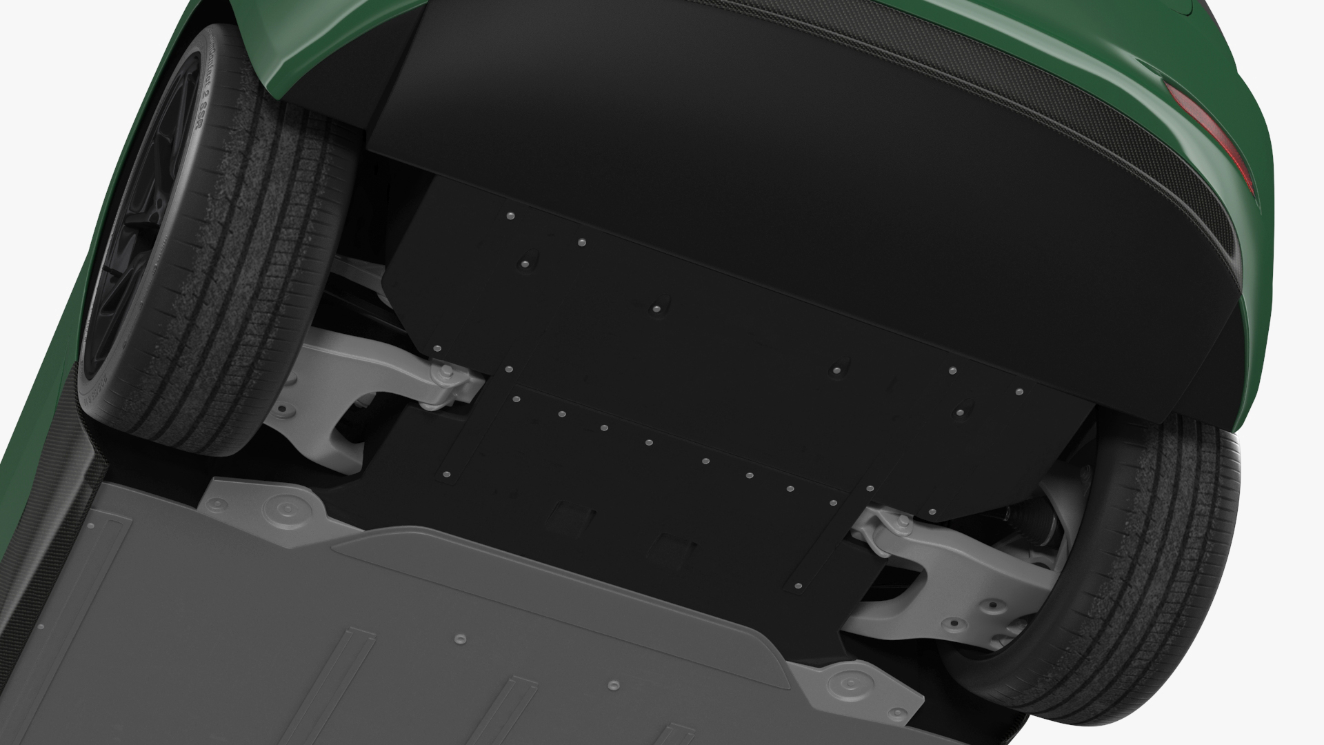 3D Tesla Model 3 Carbon Fiber Sport Package Rigged for Cinema 4D