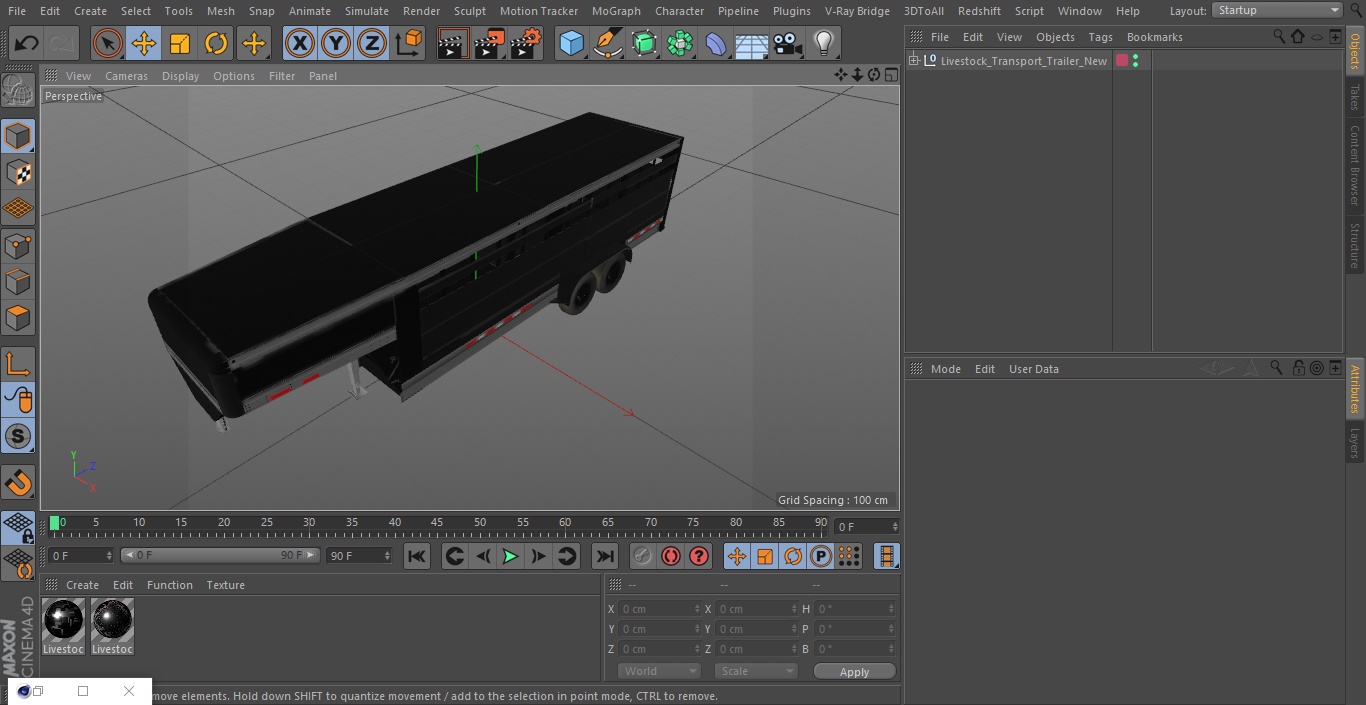 3D Livestock Transport Trailer New