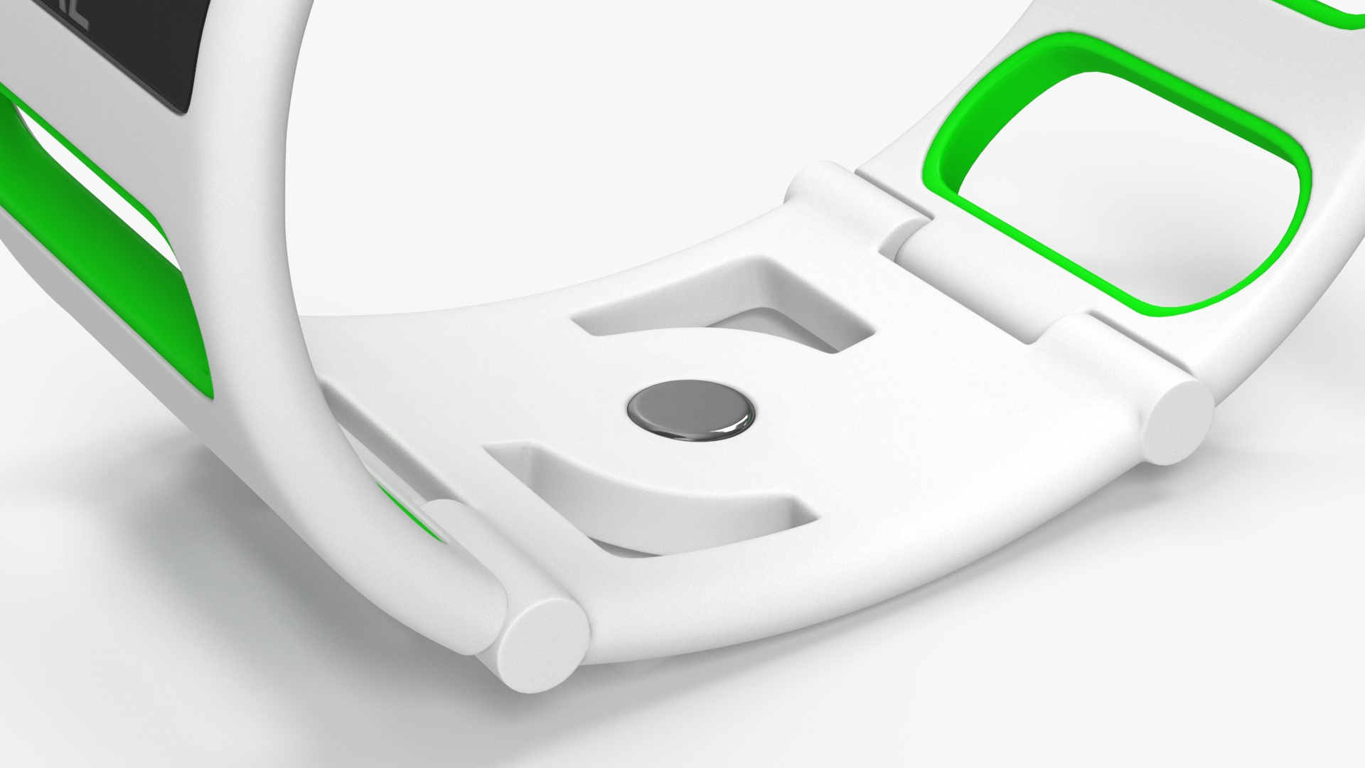 3D Medical Bracelet Vital Green model