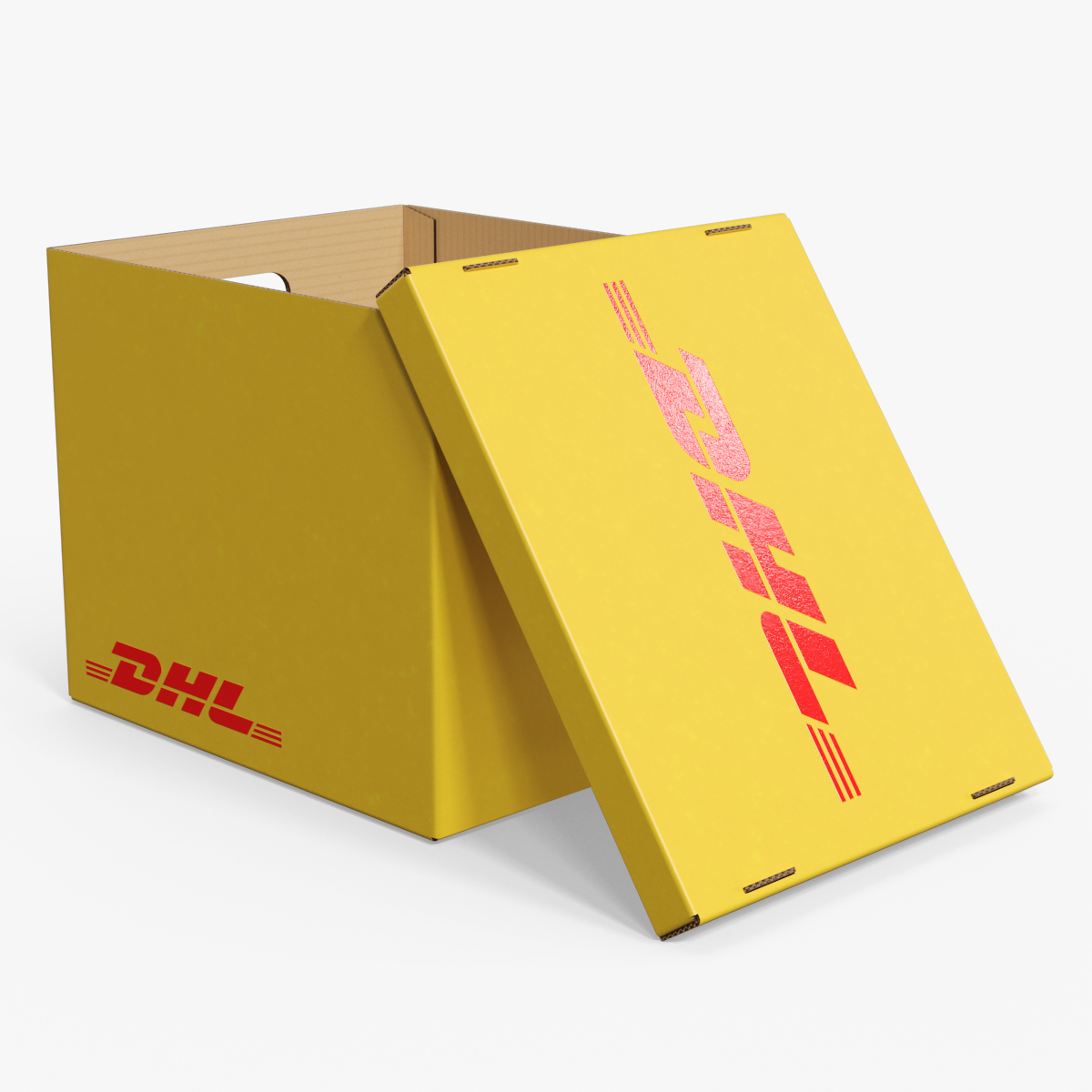 DHL Archive Box Yellow