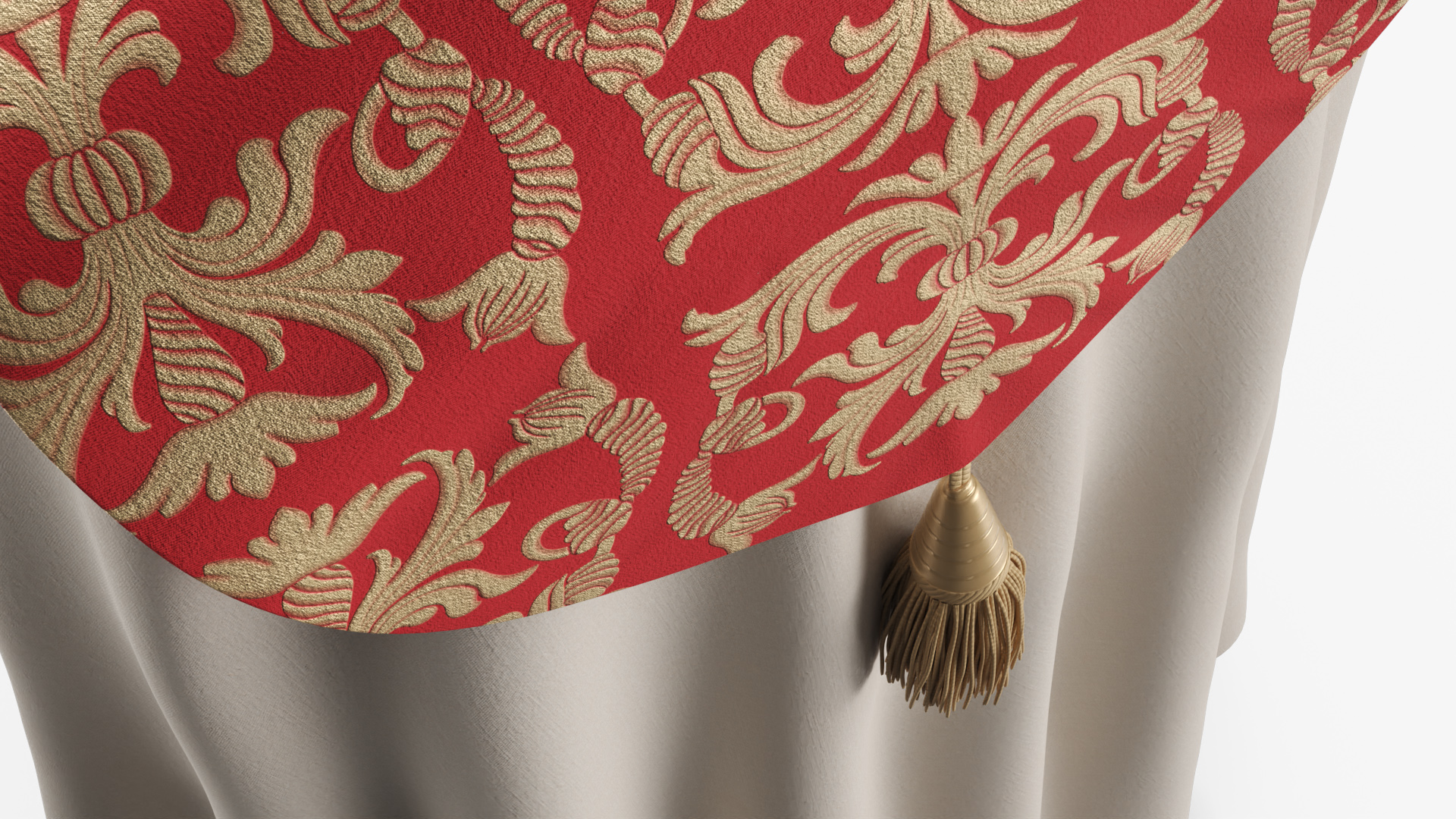 Ceremonial Priest Robe on Man, view 6
