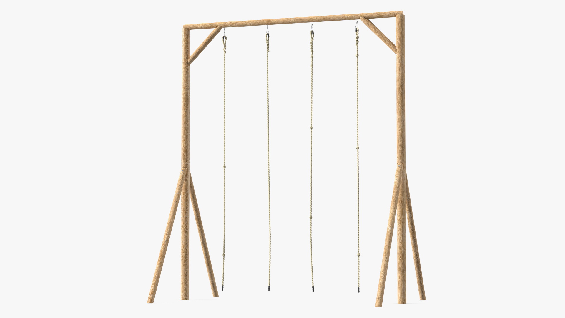 3D Training Crossbar with Ropes model