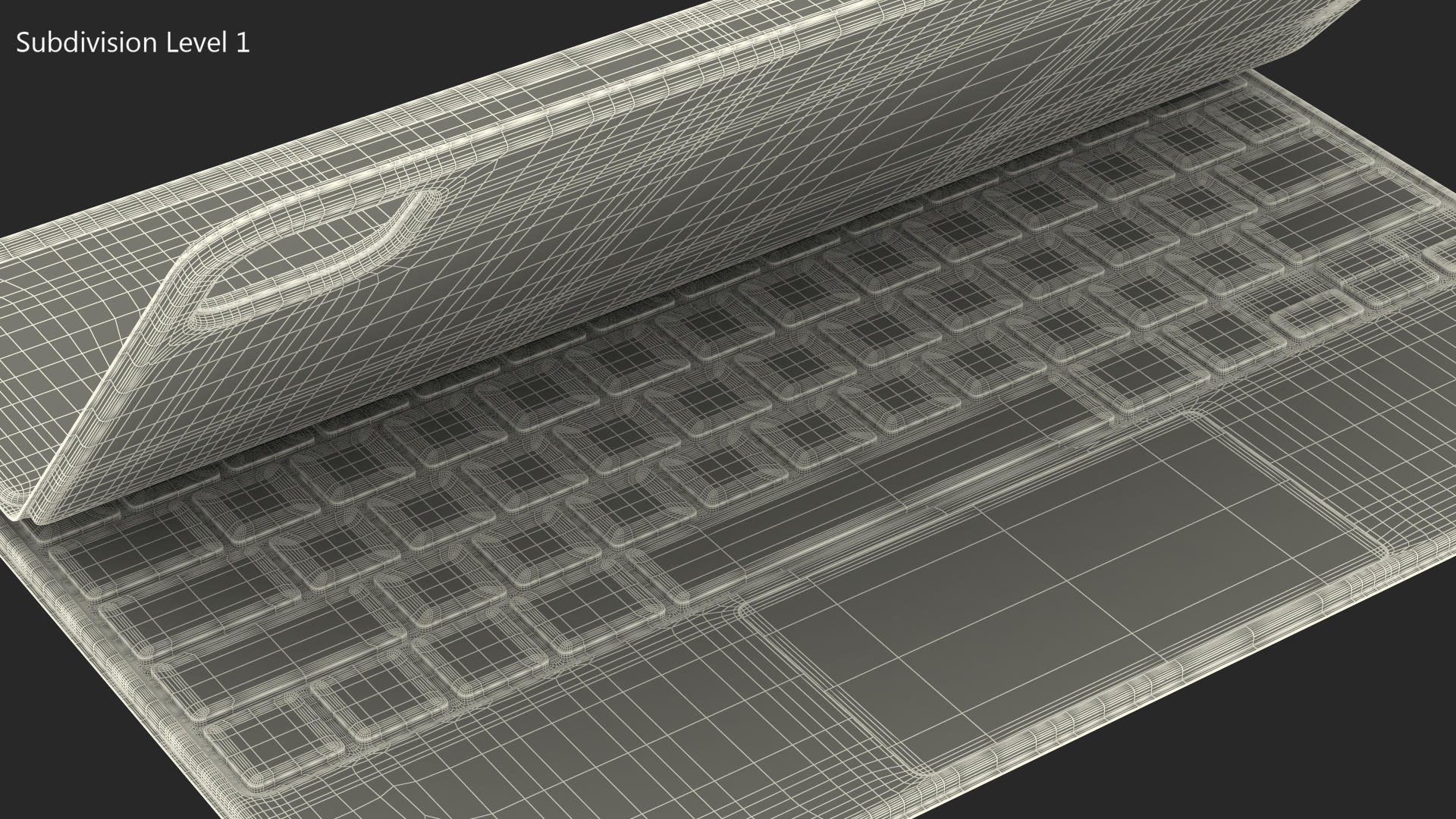 3D Magic Keyboard for 11 inch Rigged model