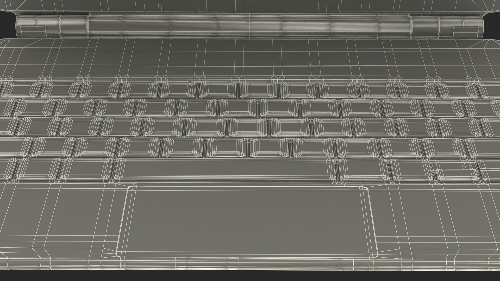 3D Magic Keyboard for 11 inch Rigged model