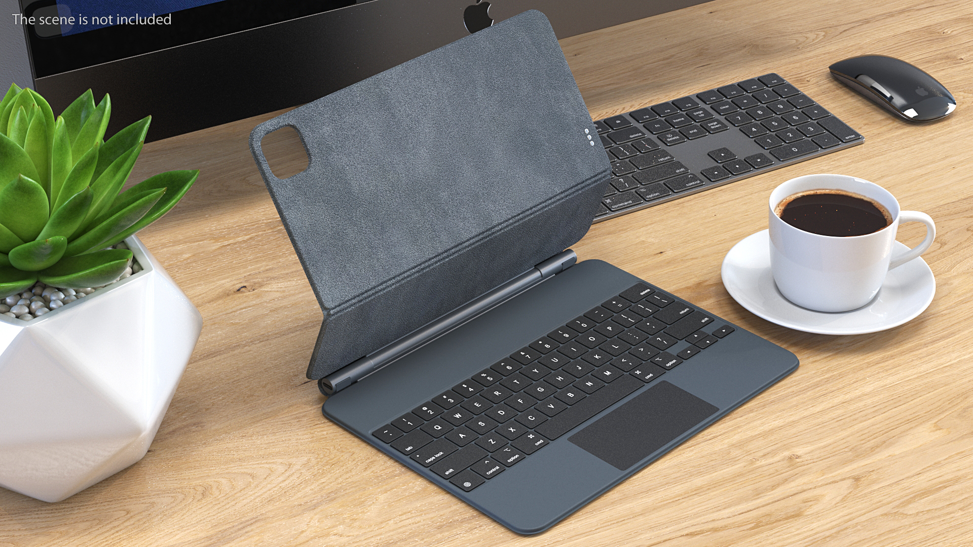 3D Magic Keyboard for 11 inch Rigged model