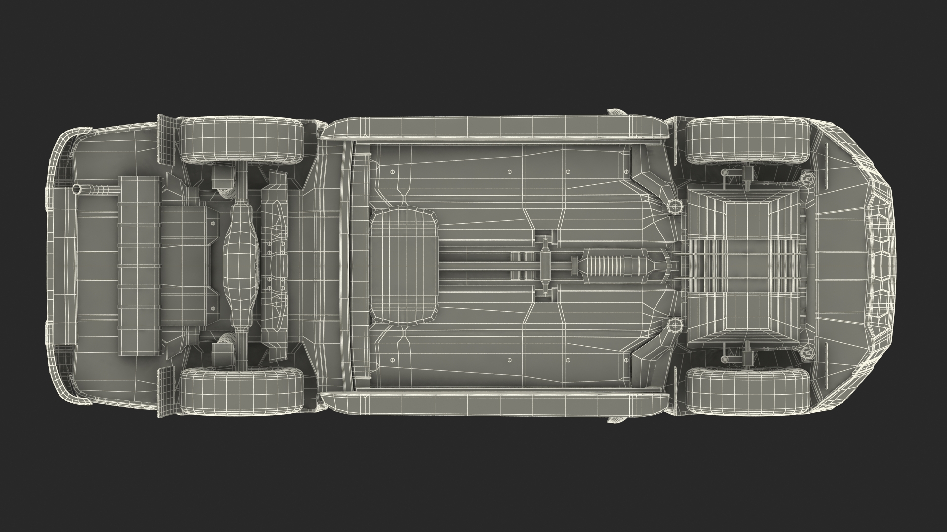 Toyota Hilux 2022 Rigged 3D model