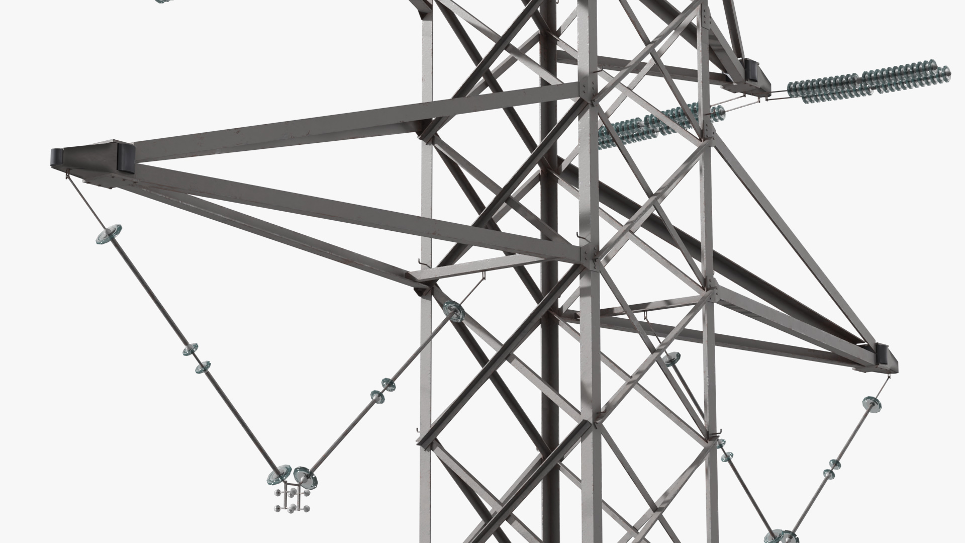 Vertical Lattice Power Tower - view 6