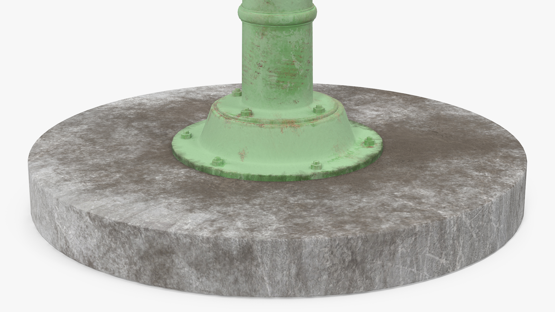 3D Vintage Hand Water Pump model