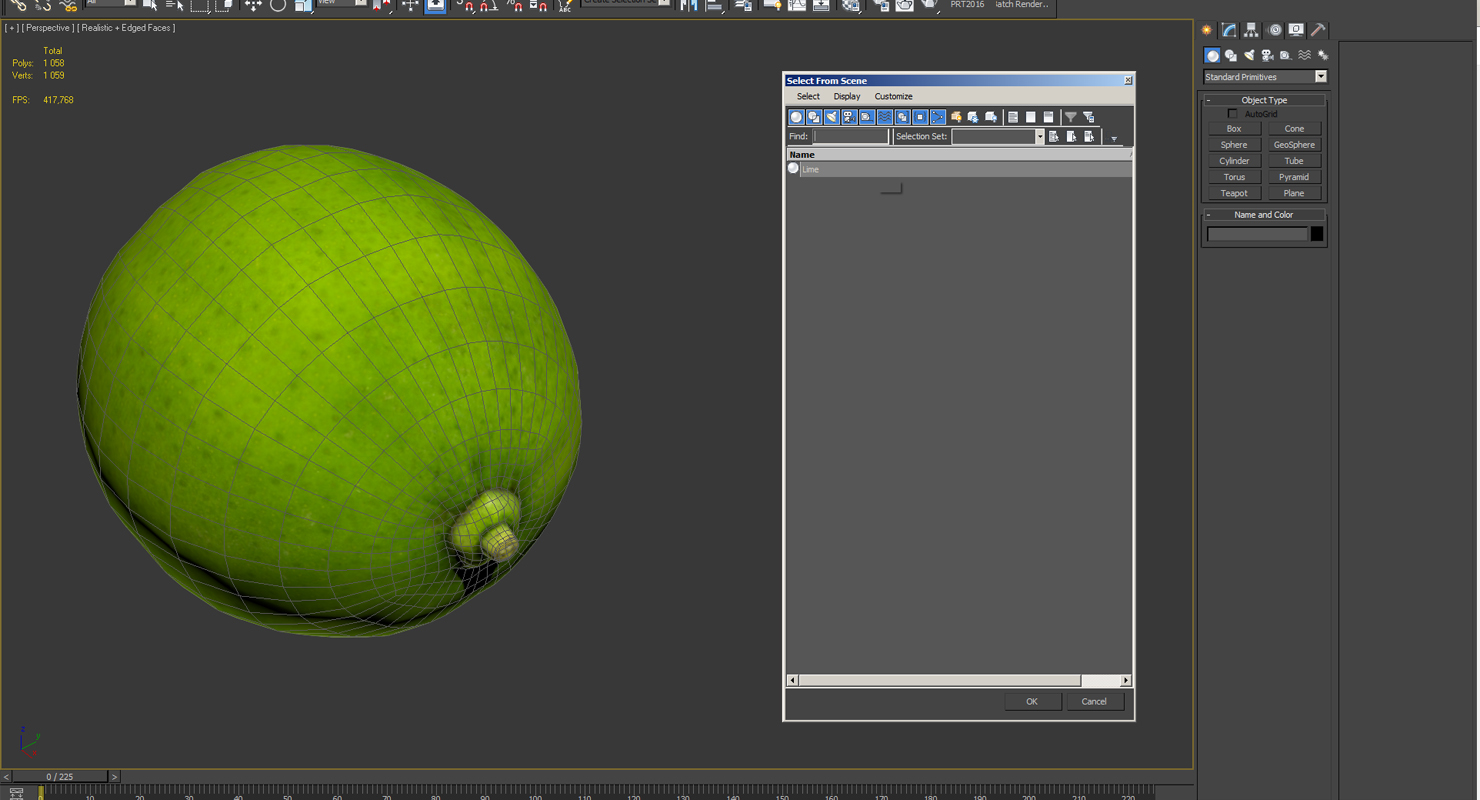 3D model Whole Lime