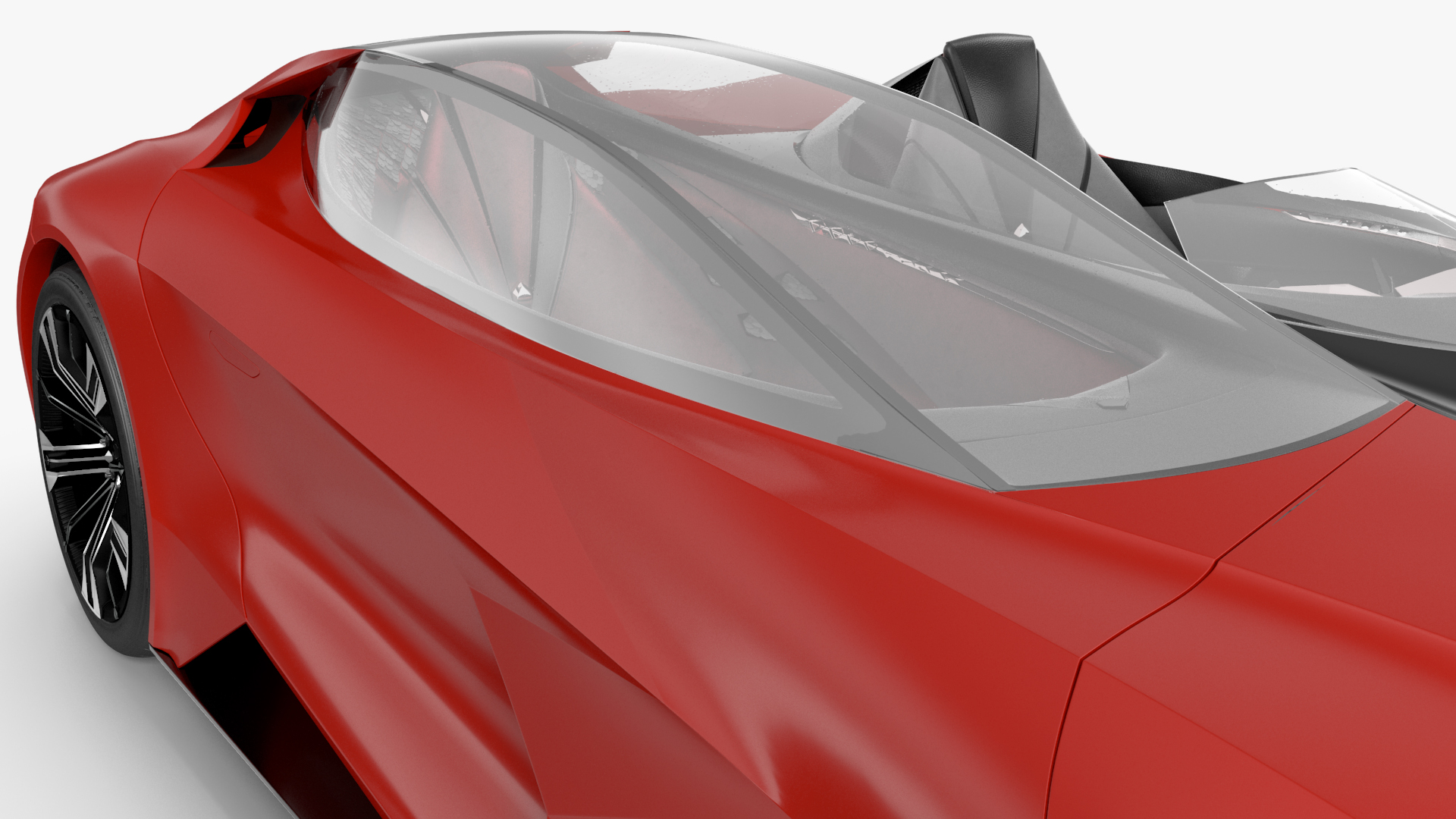 3D model Asymmetric Car Rigged for Maya