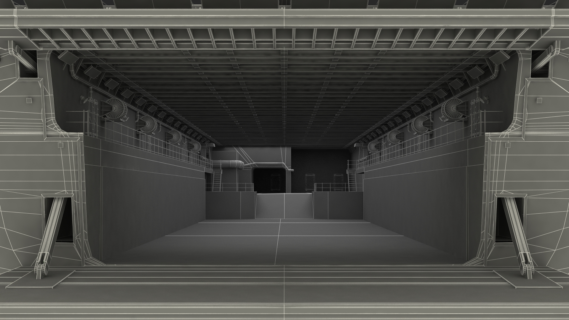 3D model San Antonio Class Amphibious Transport Dock Rigged