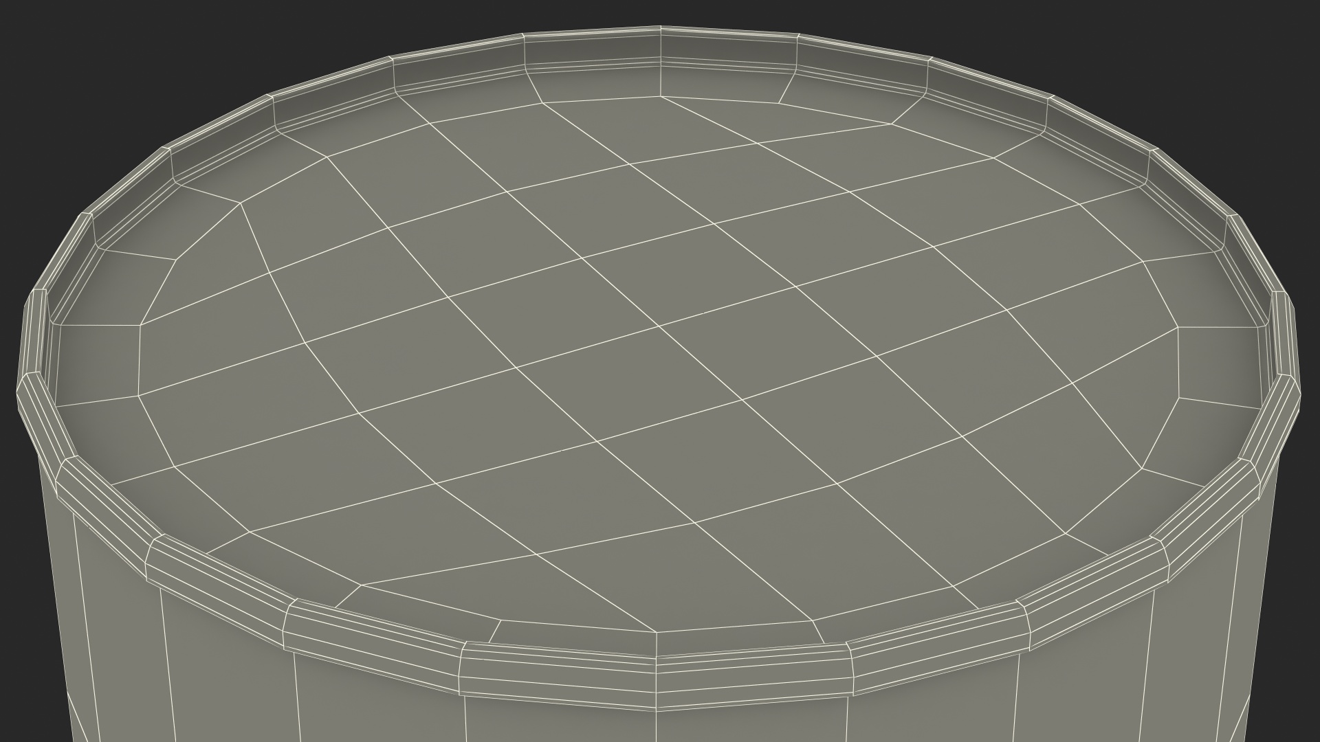3D Open Potato Chips in Tube Package model