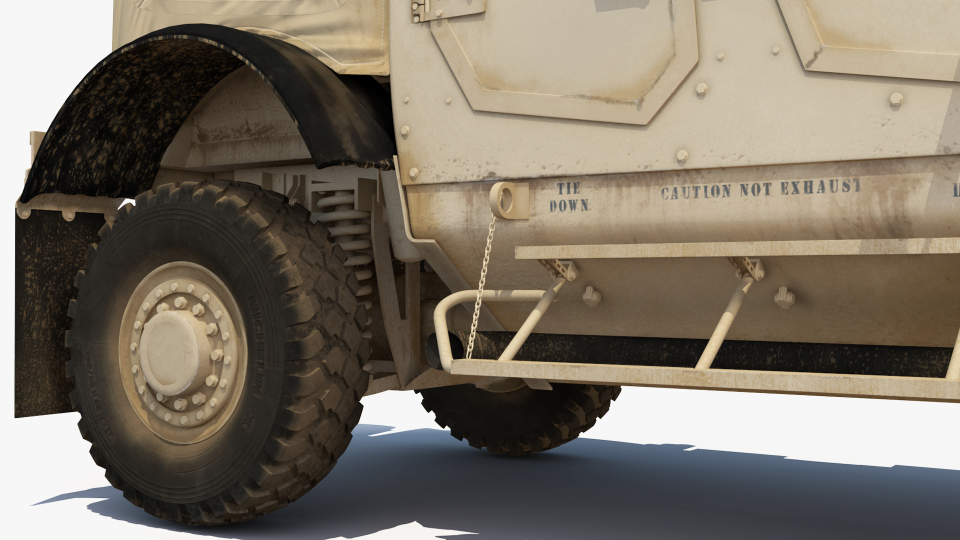 3D Boeing C17 Globemaster III Transport Aircraft with Oshkosh M ATV Loaded Rigged model