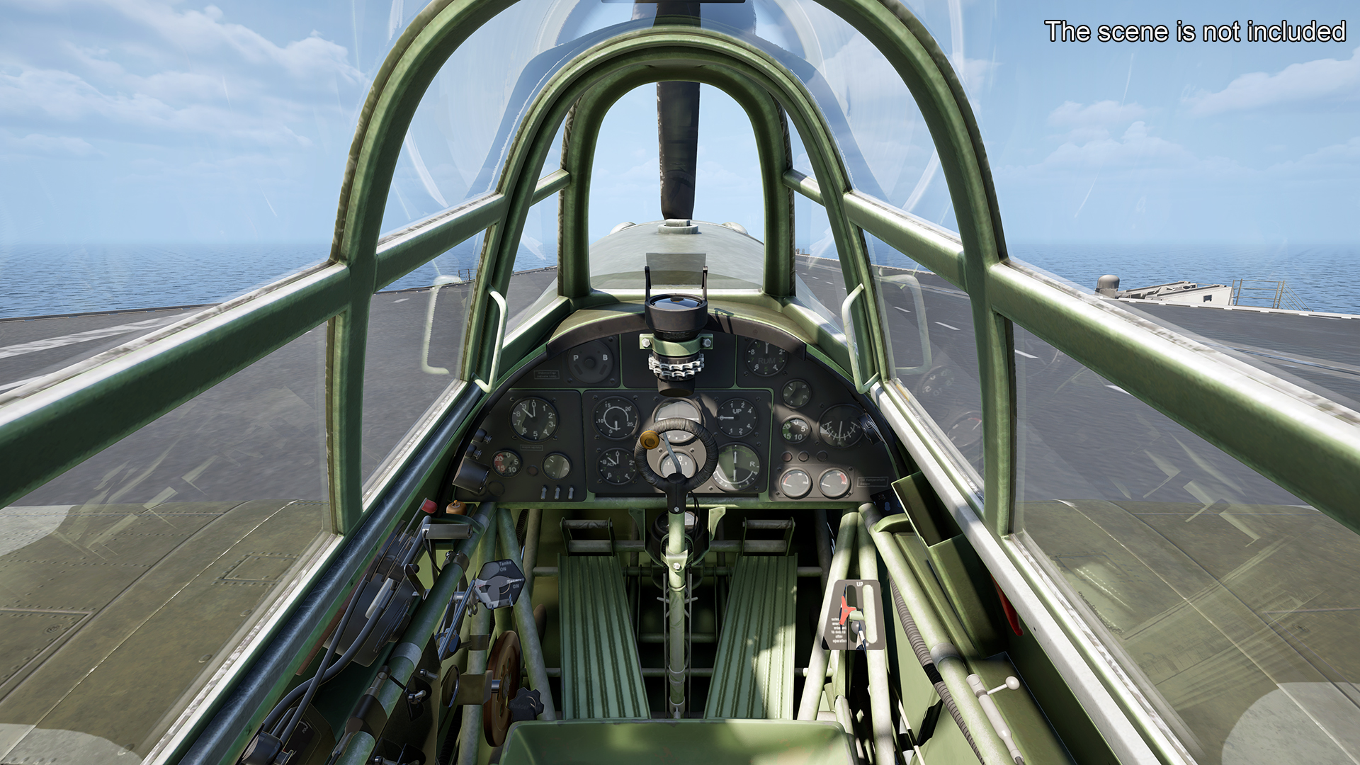 Hawker Hurricane Mk1 WW2 Fighter 3D