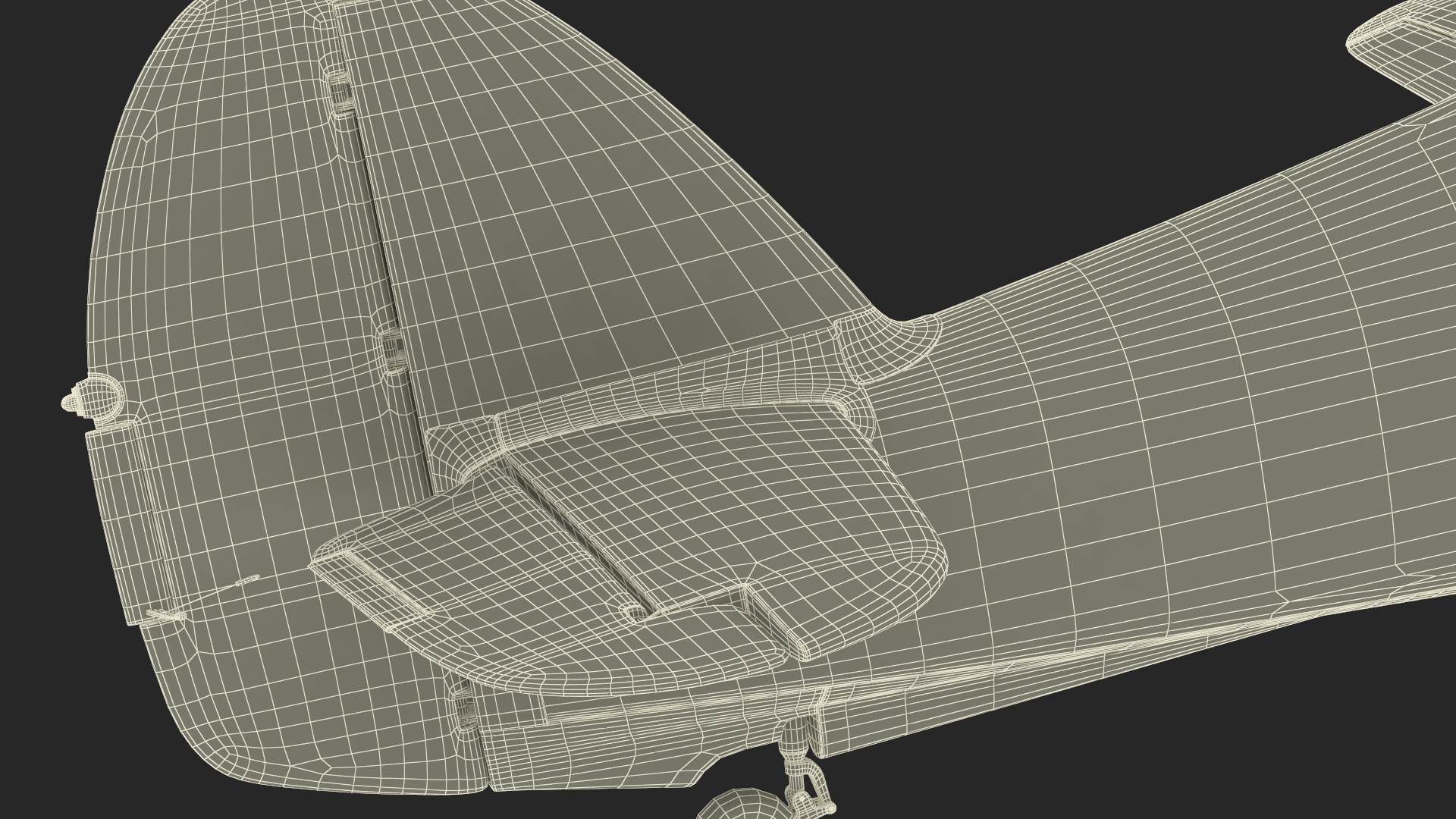 Hawker Hurricane Mk1 WW2 Fighter 3D