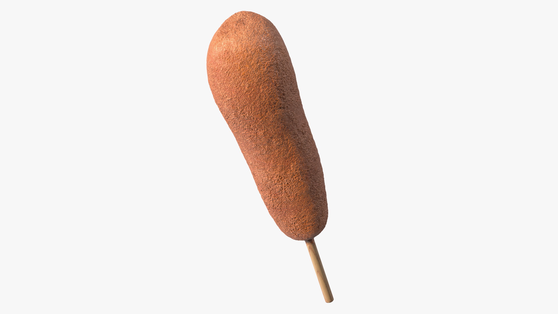 3D Corn Dog with Mustard