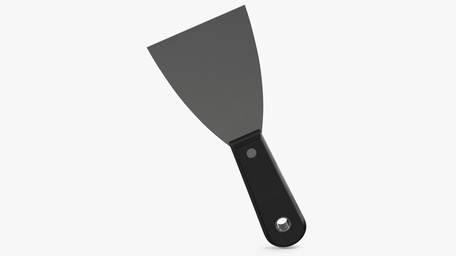 Scraper 3 Inch Black Handle 3D
