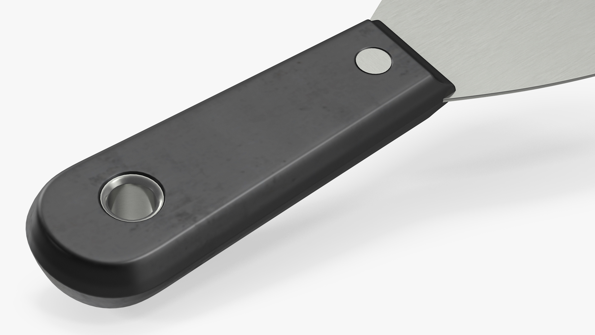 Scraper 3 Inch Black Handle 3D