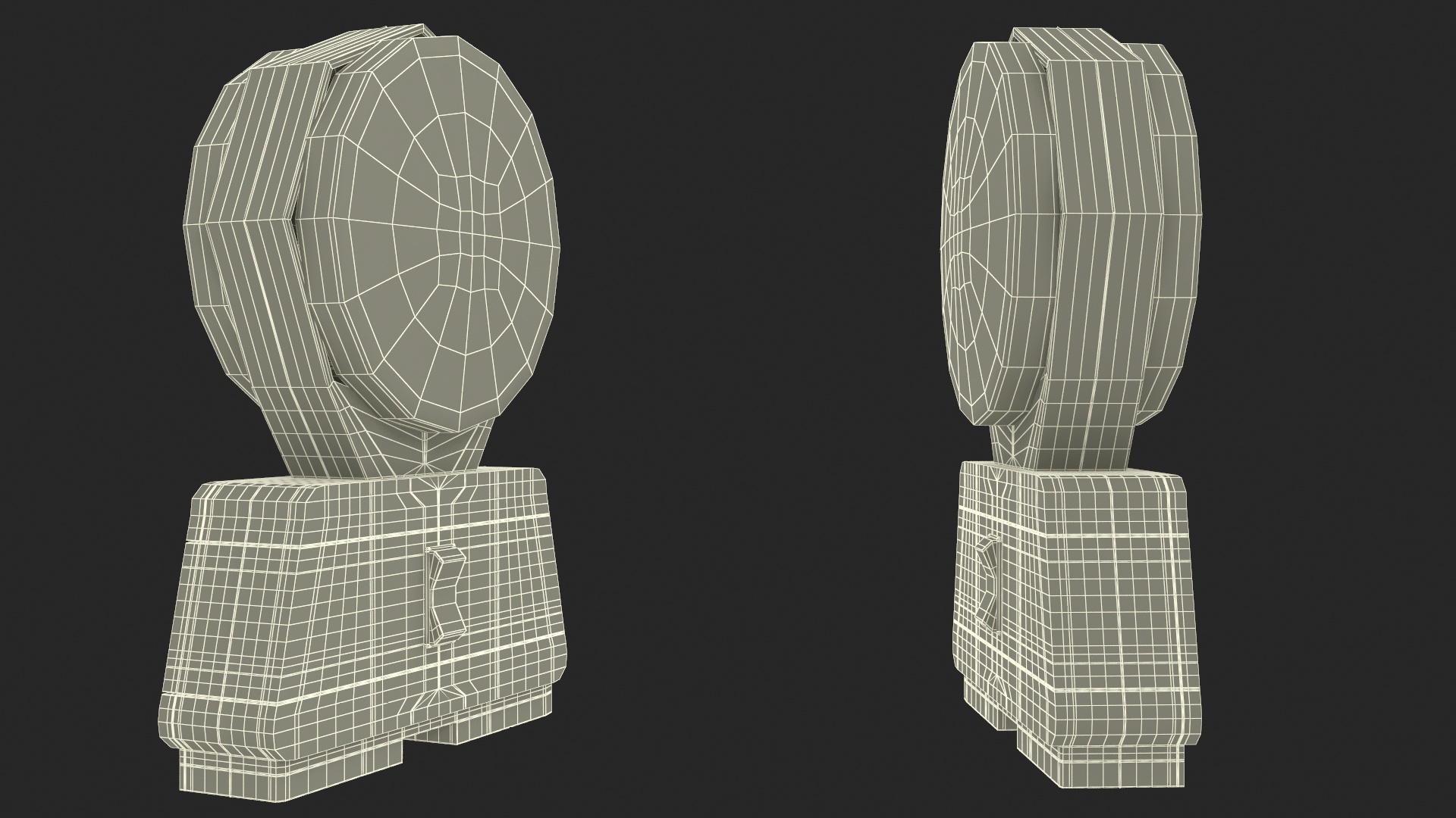 Road Warning Lamp 3D