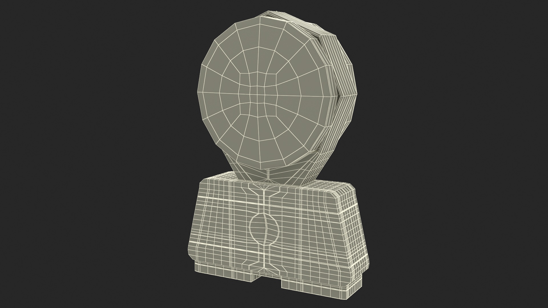 Road Warning Lamp 3D