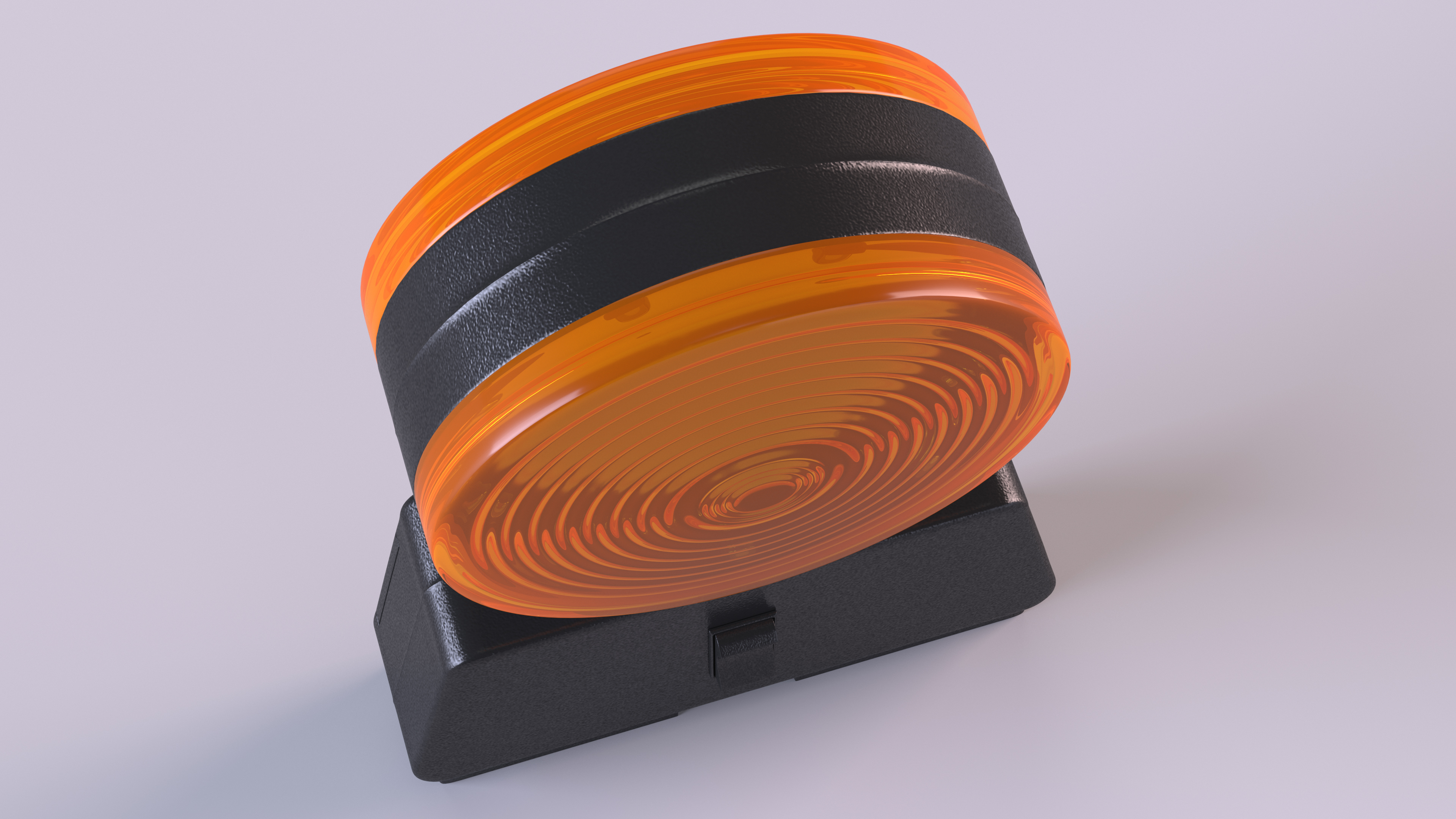 Road Warning Lamp 3D