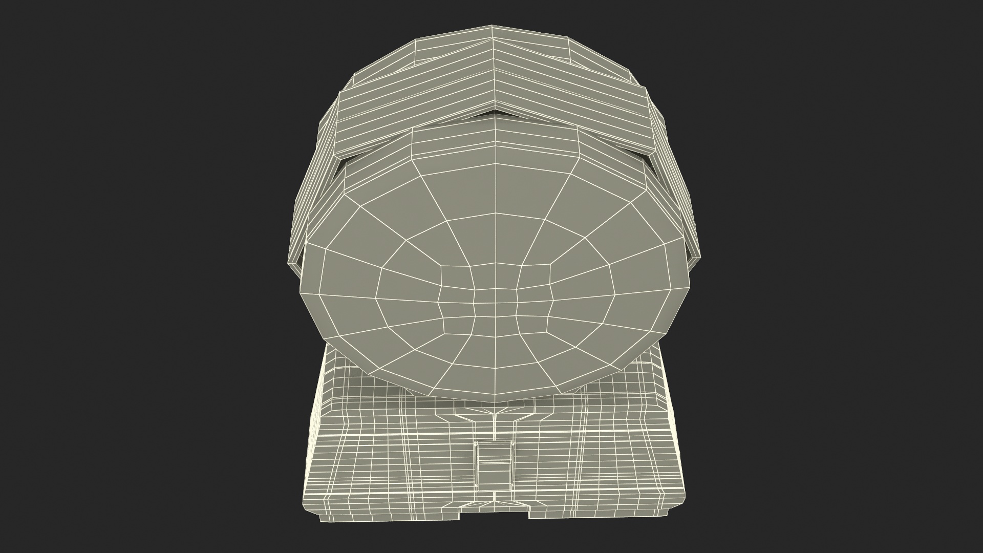 Road Warning Lamp 3D