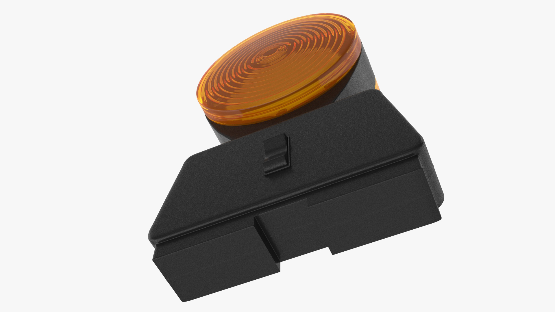 Road Warning Lamp 3D