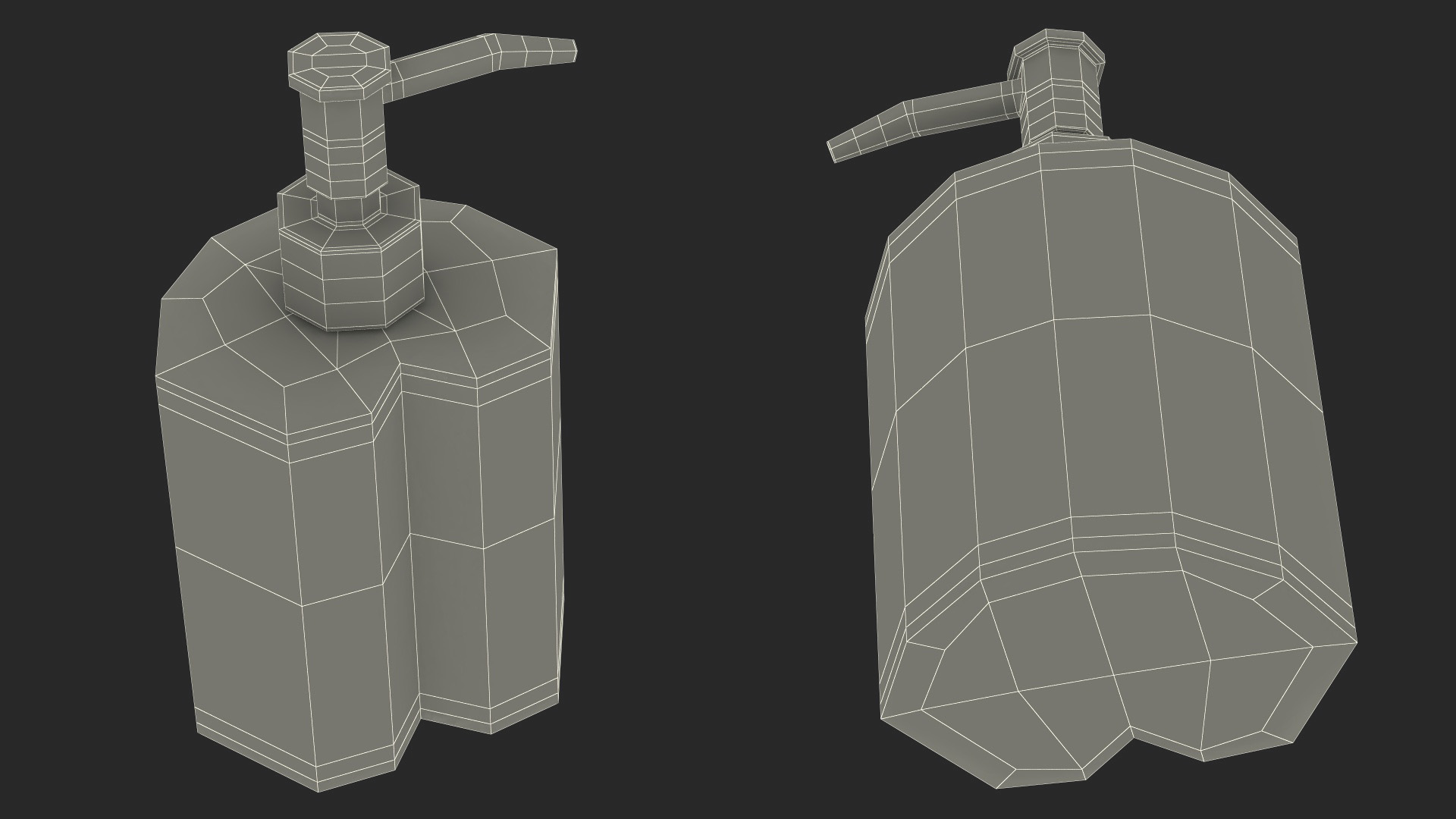 Ceramic Soap Dispenser 3D