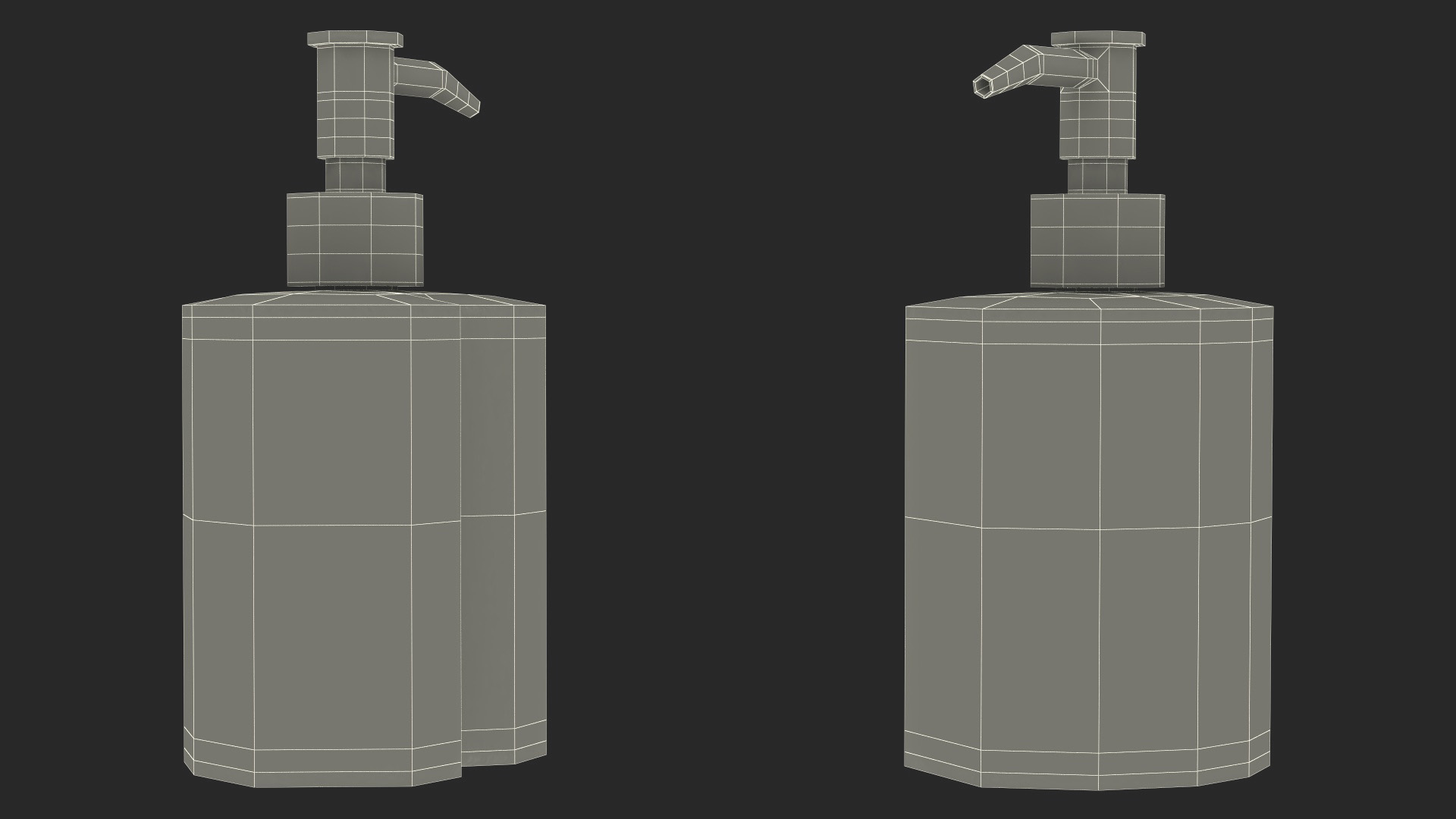 Ceramic Soap Dispenser 3D